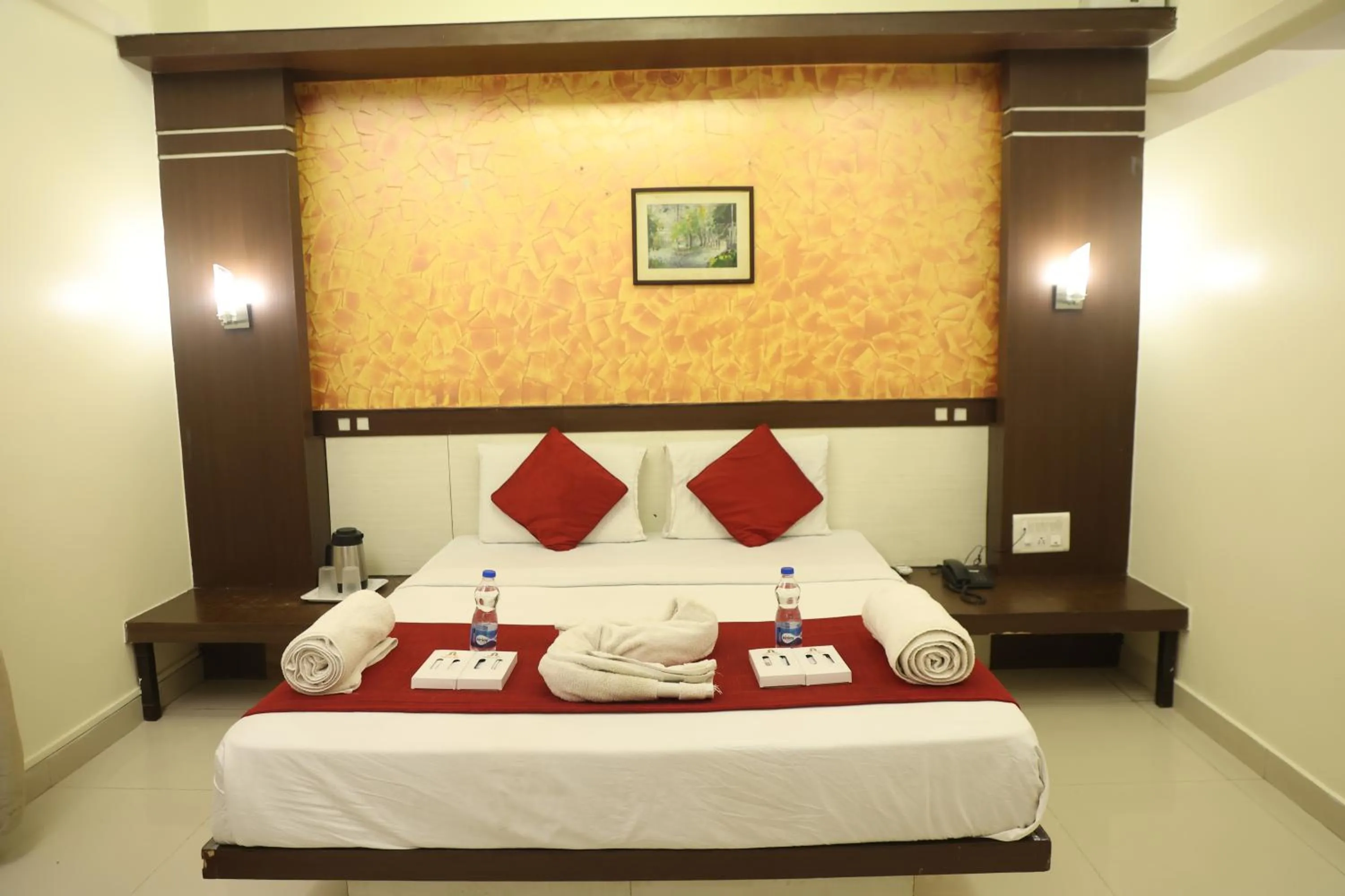 Bed in NewGoldenResidency