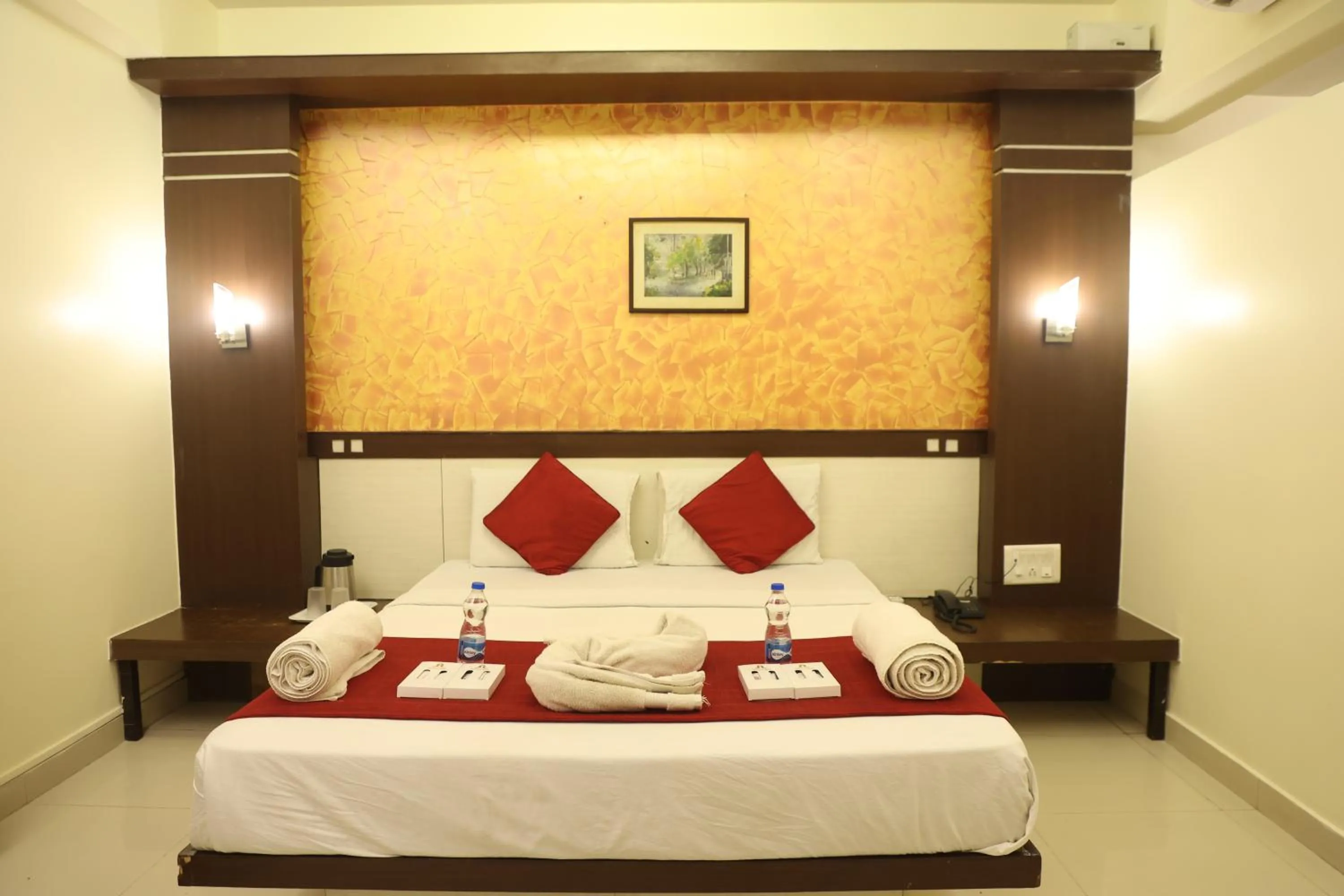 Bed in NewGoldenResidency