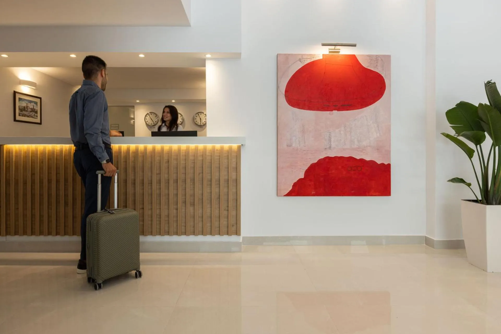 Staff in Port Tower Piraeus