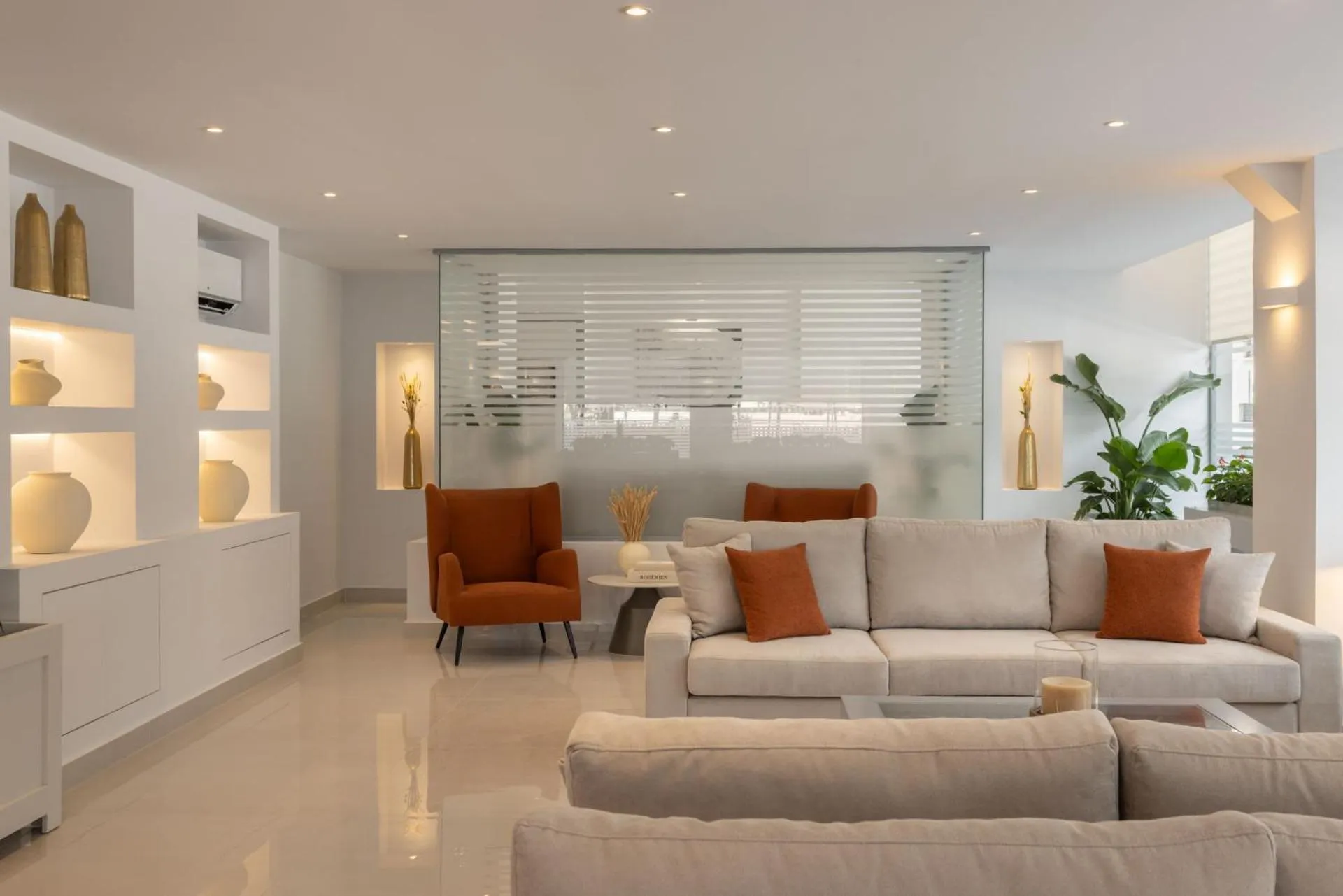 Lobby or reception in Port Tower Piraeus