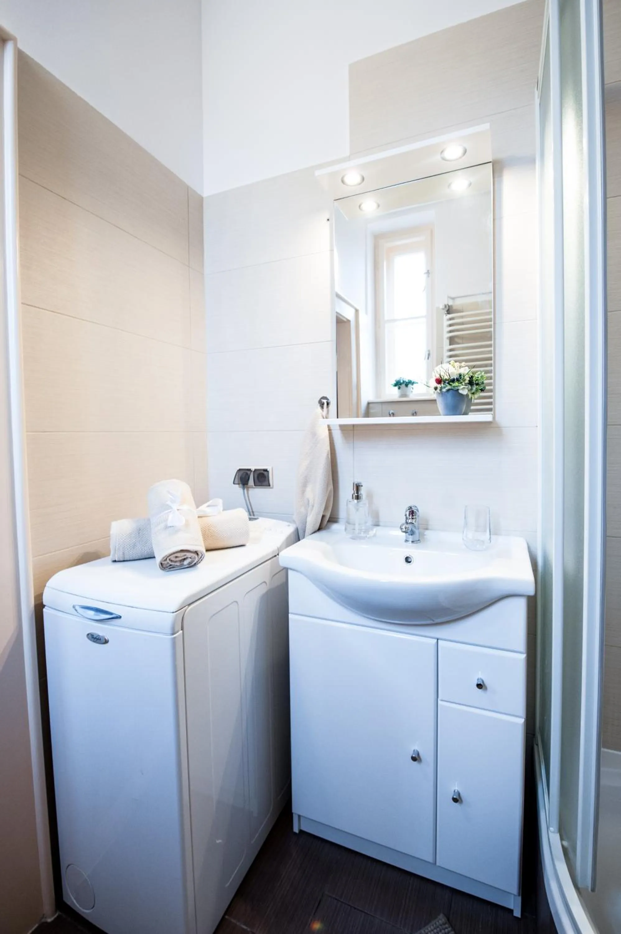 Bathroom in Apartments Roman