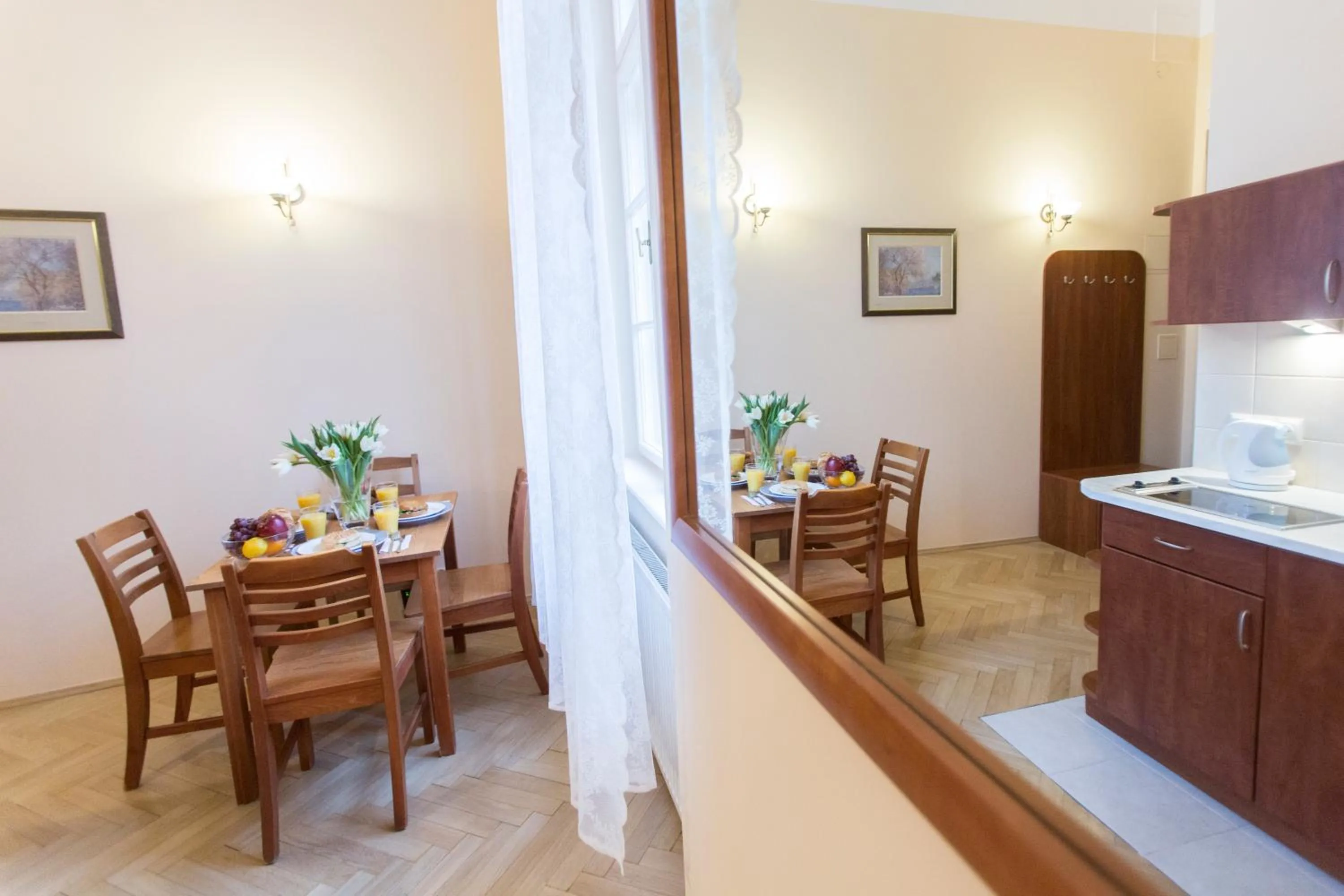 Kitchen or kitchenette in Apartments Roman