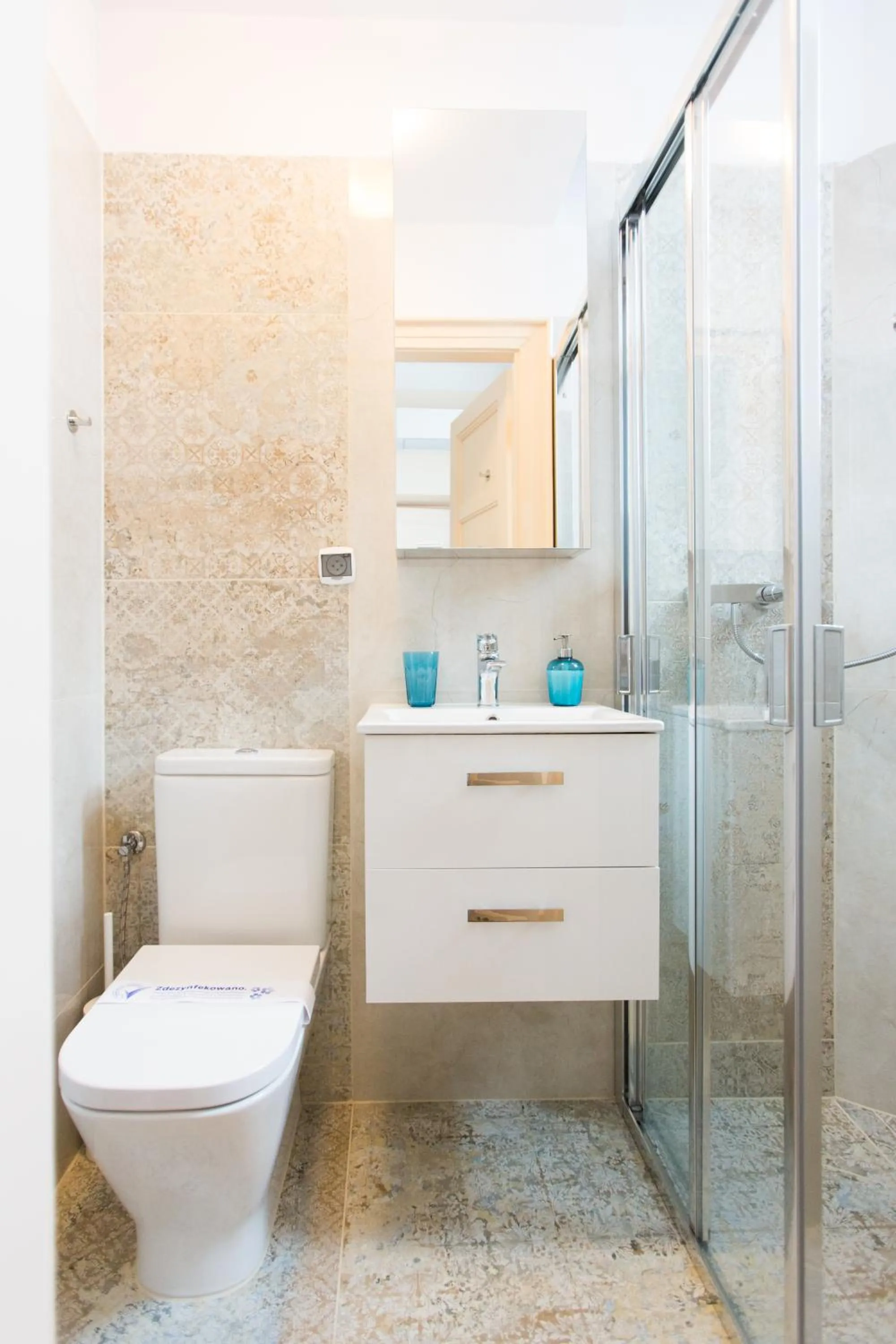 Bathroom in Apartments Roman