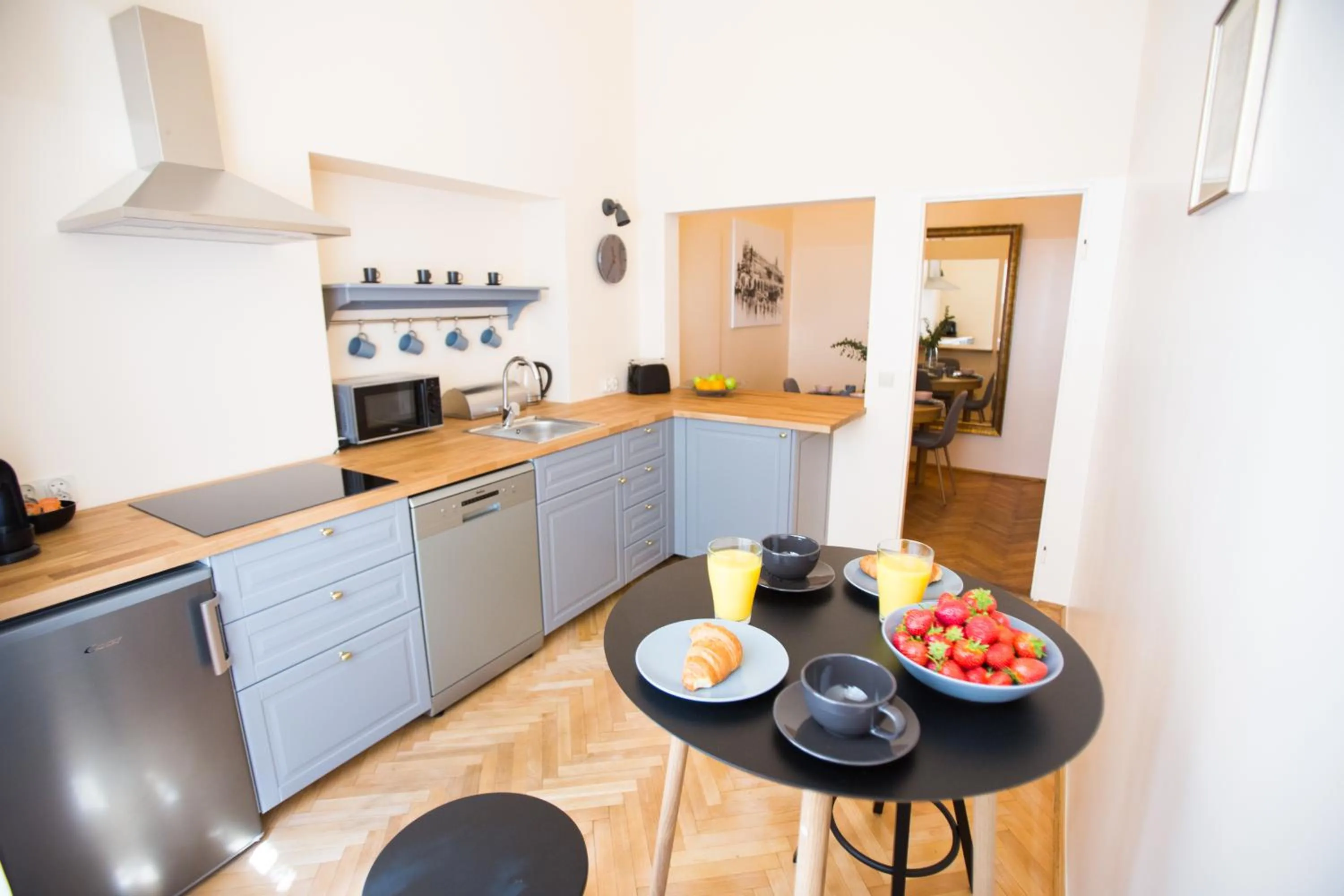 Kitchen or kitchenette in Apartments Roman