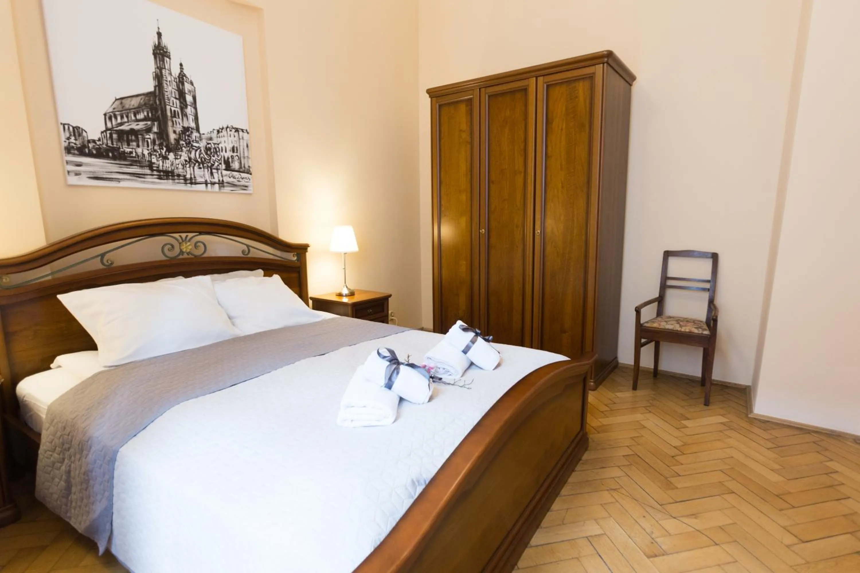 Bedroom, Bed in Apartments Roman