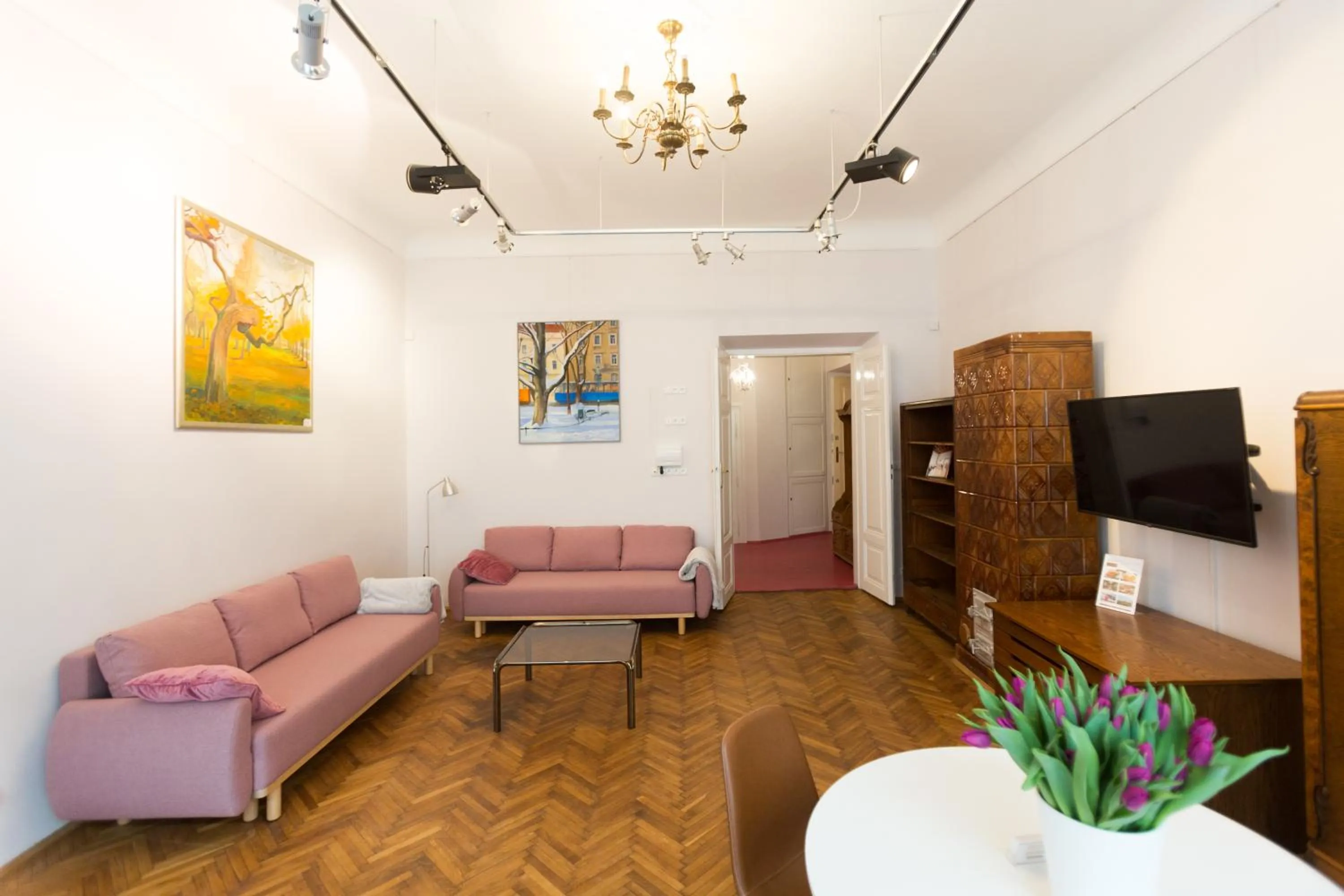 Seating area in Apartments Roman