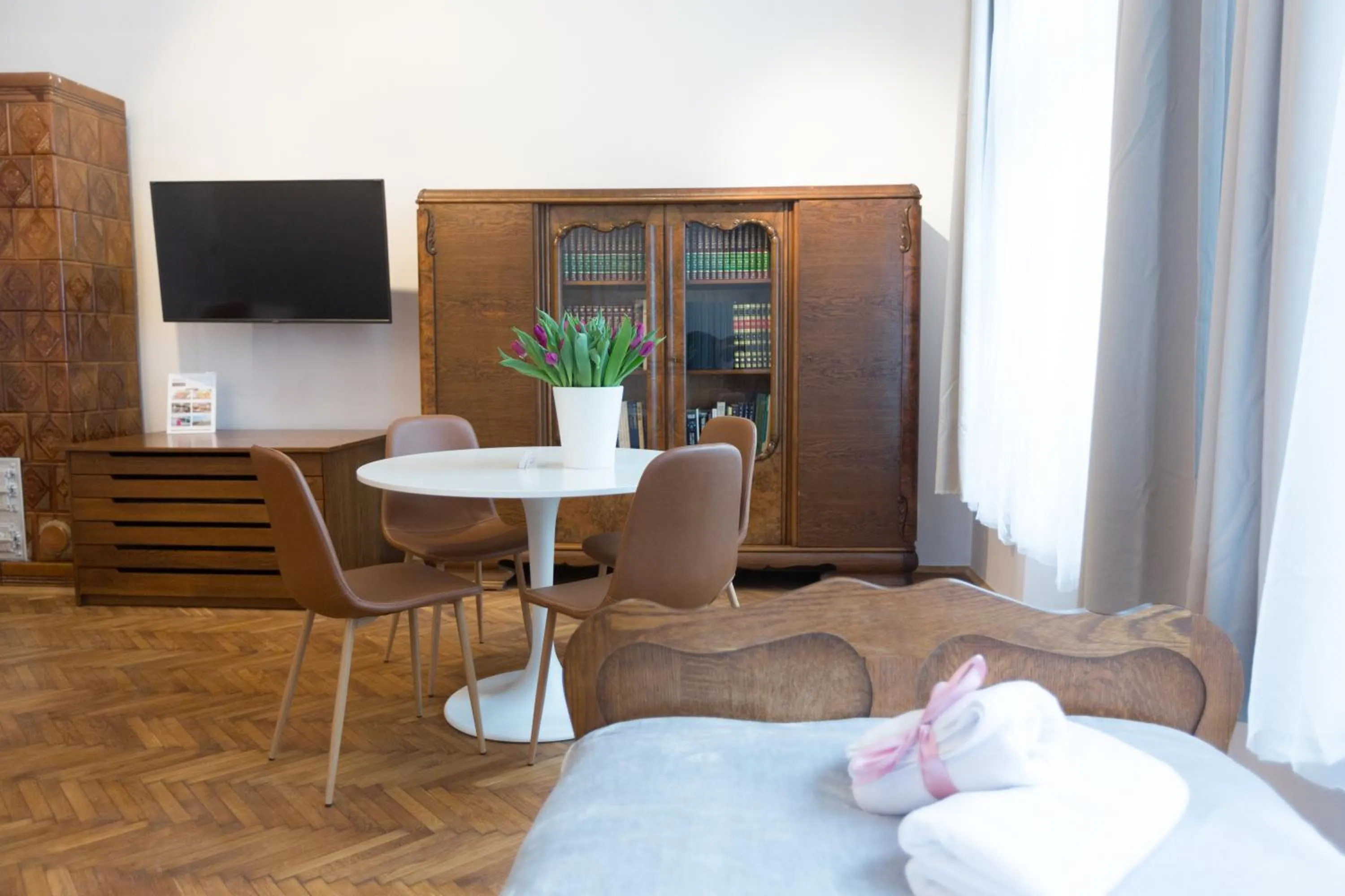 Seating area in Apartments Roman