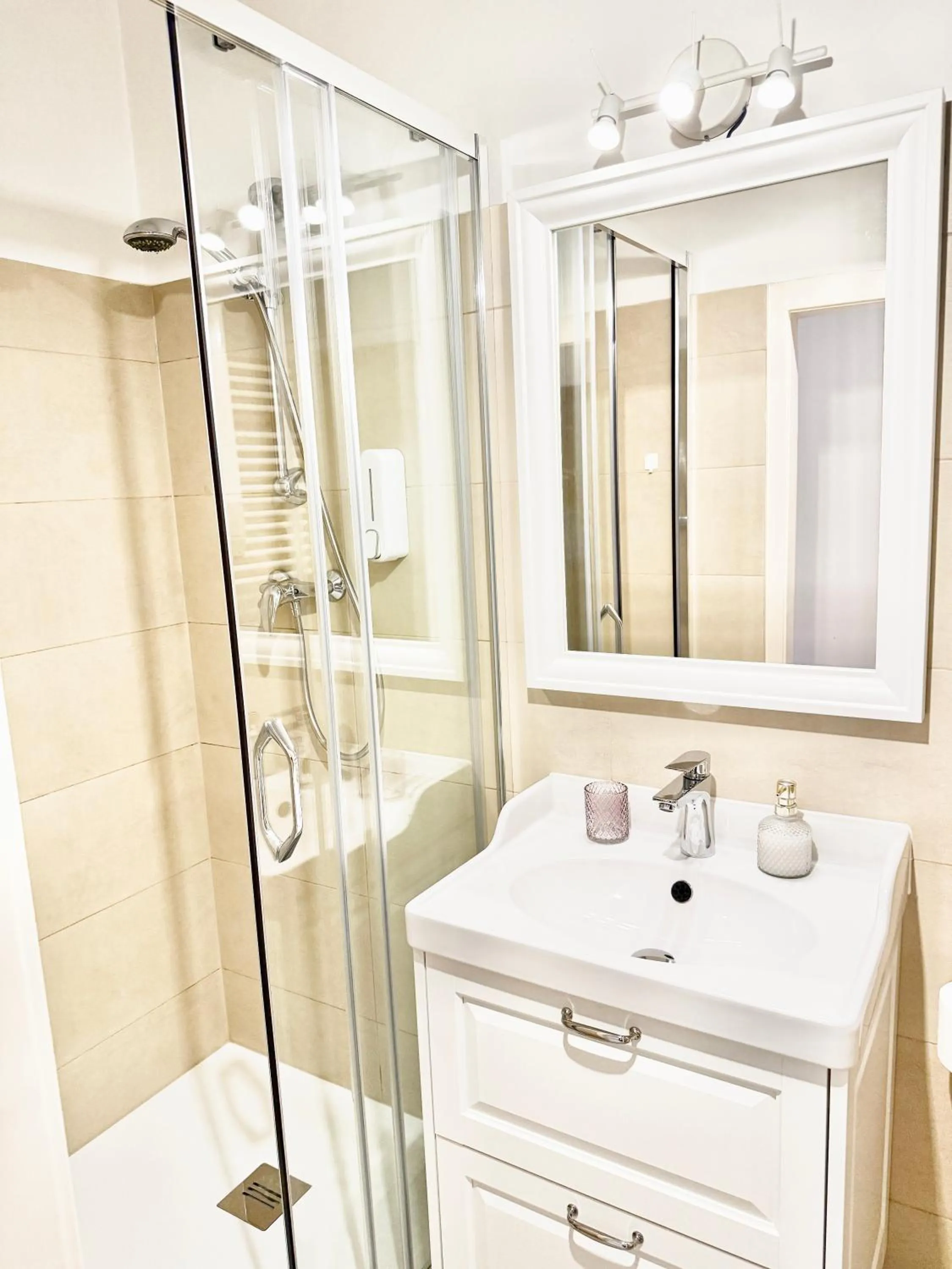 Bathroom in Apartments Roman