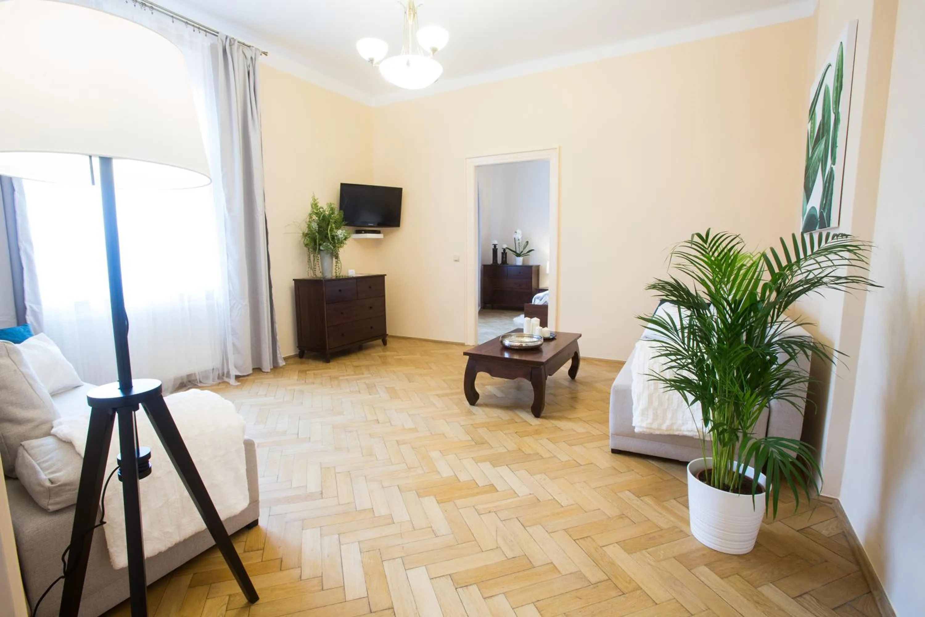 Living room in Apartments Roman