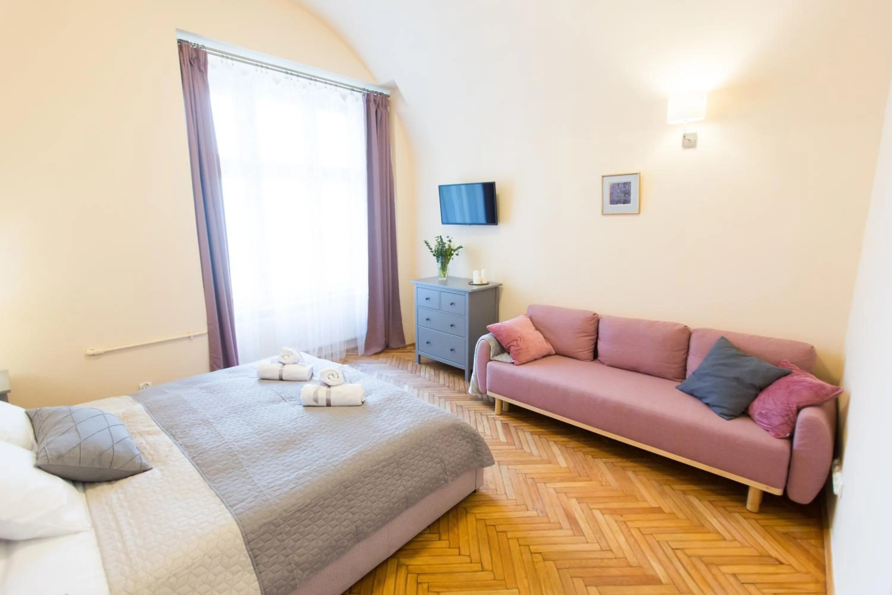 Photo of the whole room, Bed in Apartments Roman