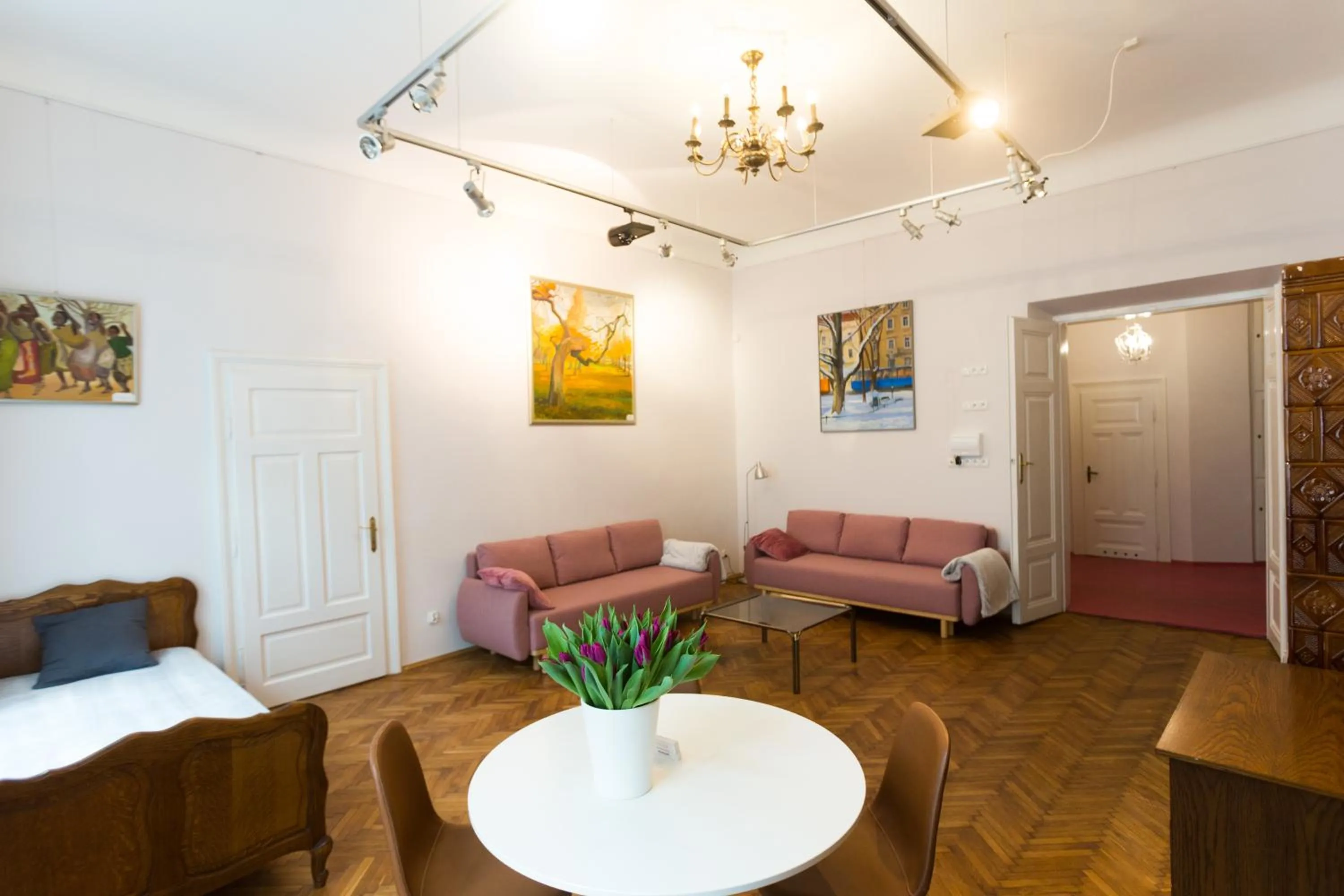 Seating area in Apartments Roman