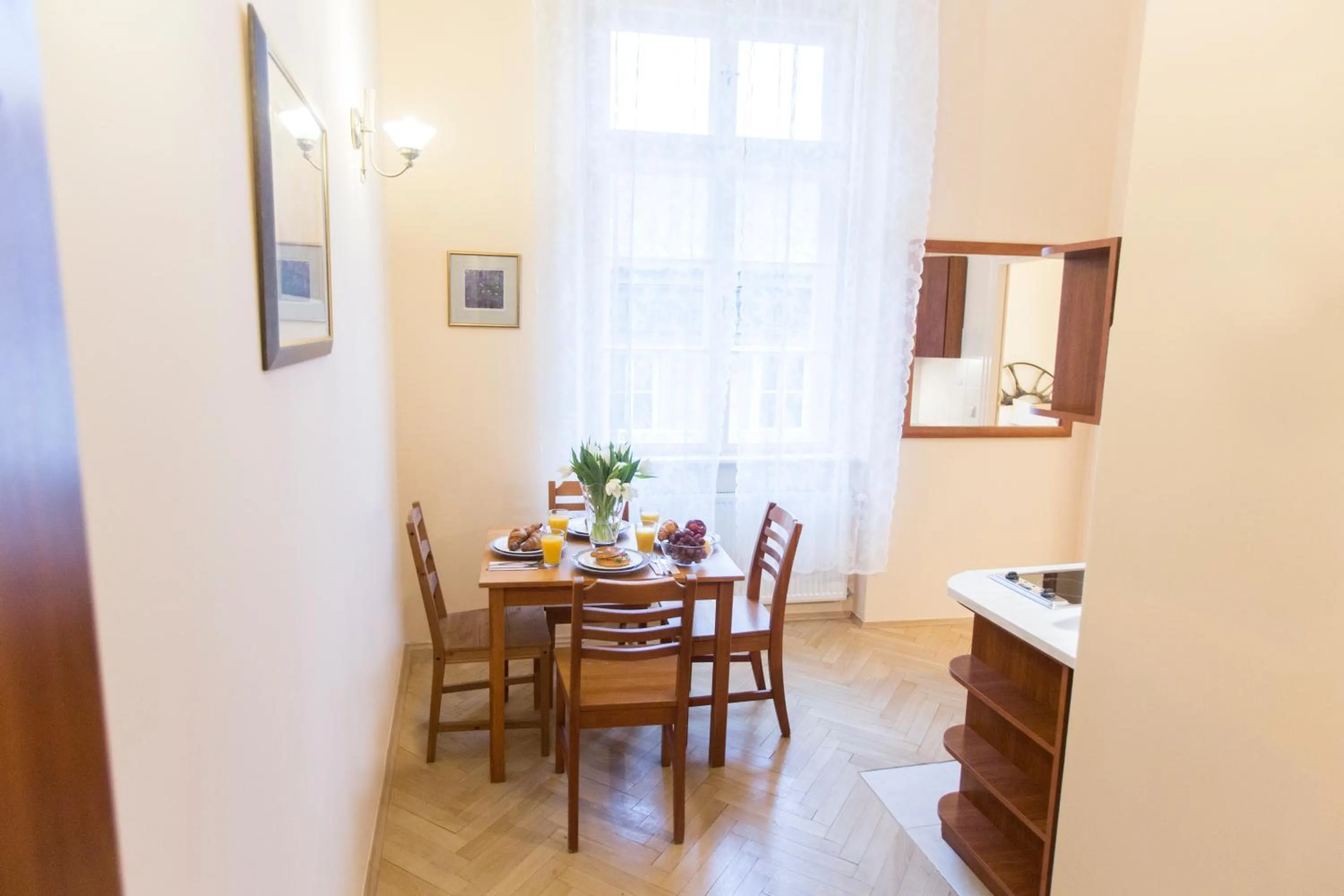 Kitchen or kitchenette in Apartments Roman