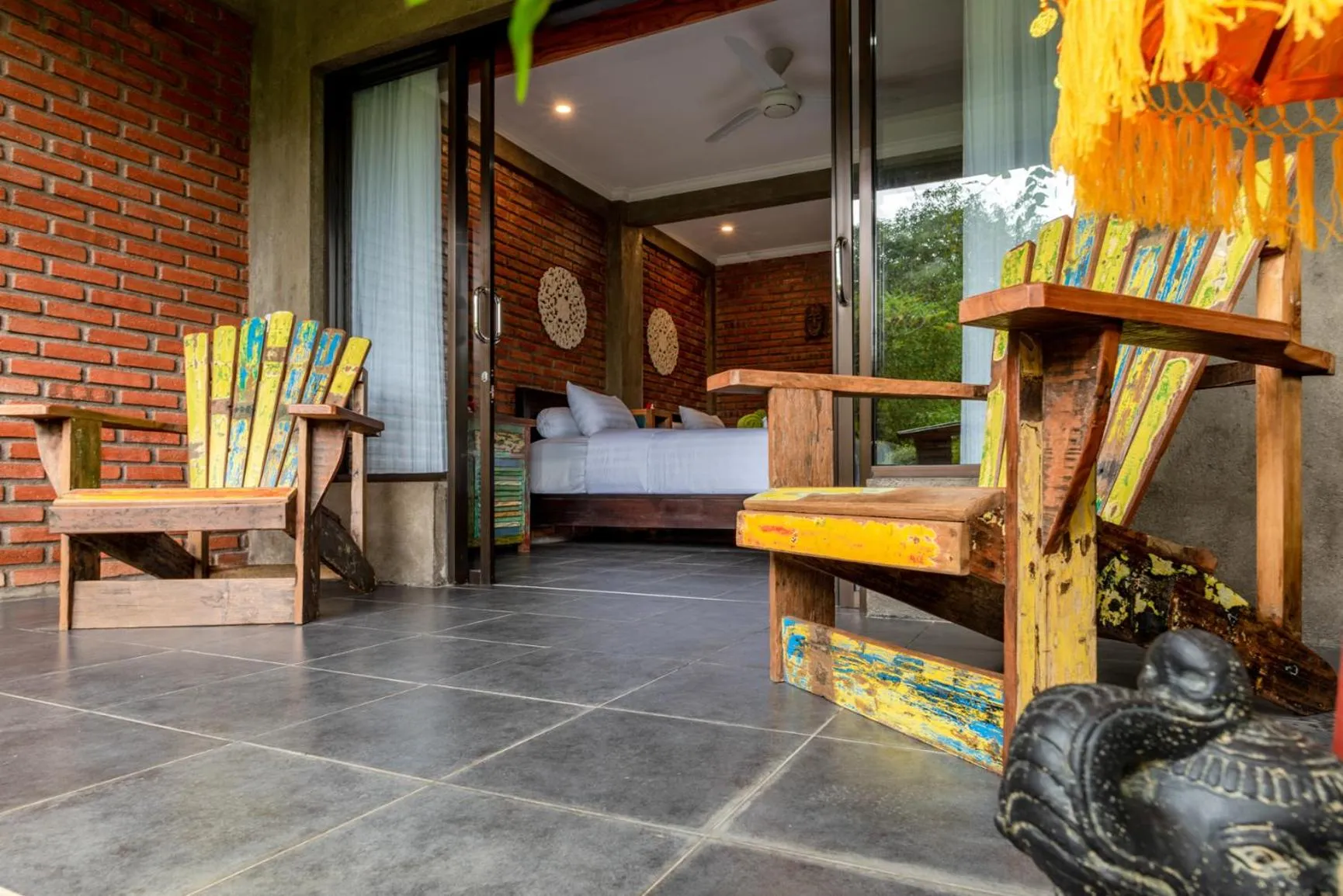 Patio in Alamanda Lovina Resort