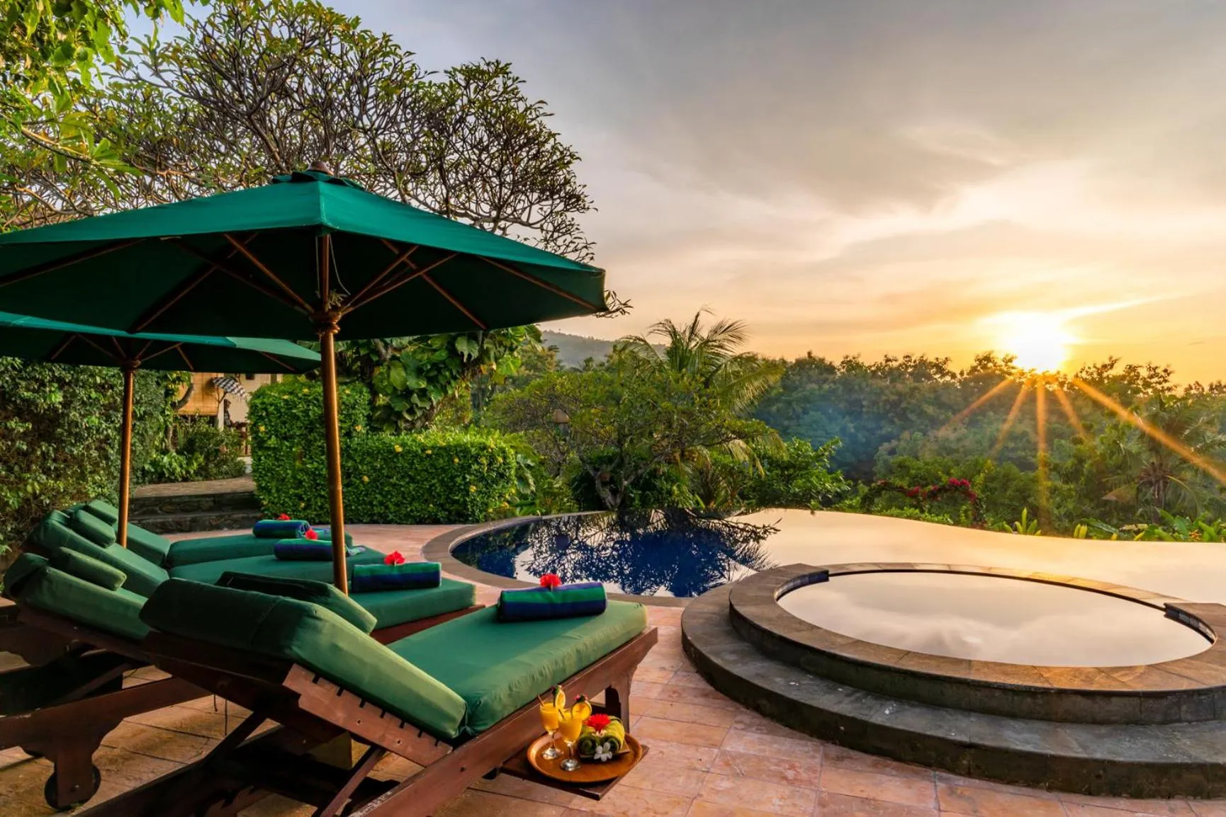 Patio in Alamanda Lovina Resort