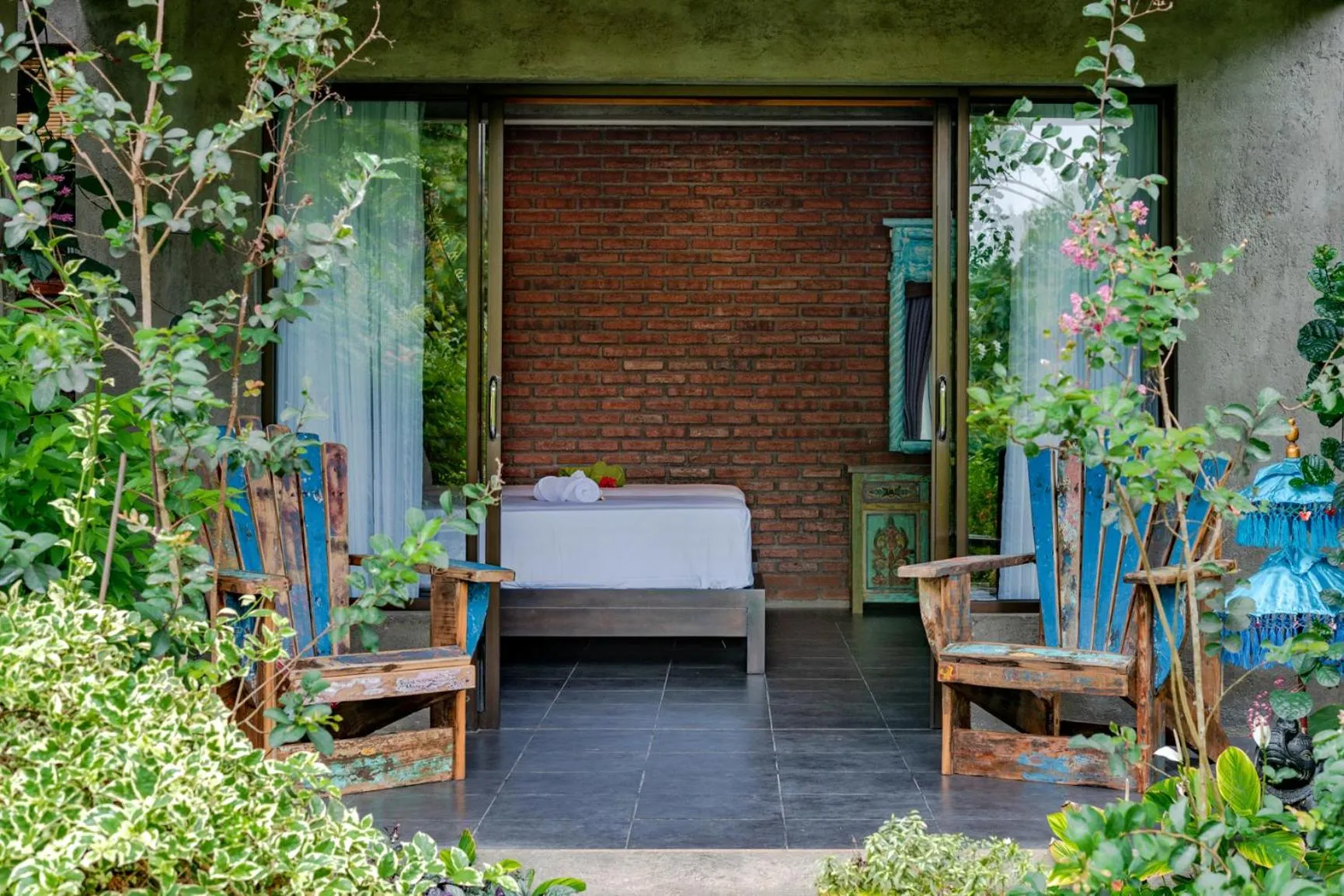 Patio in Alamanda Lovina Resort