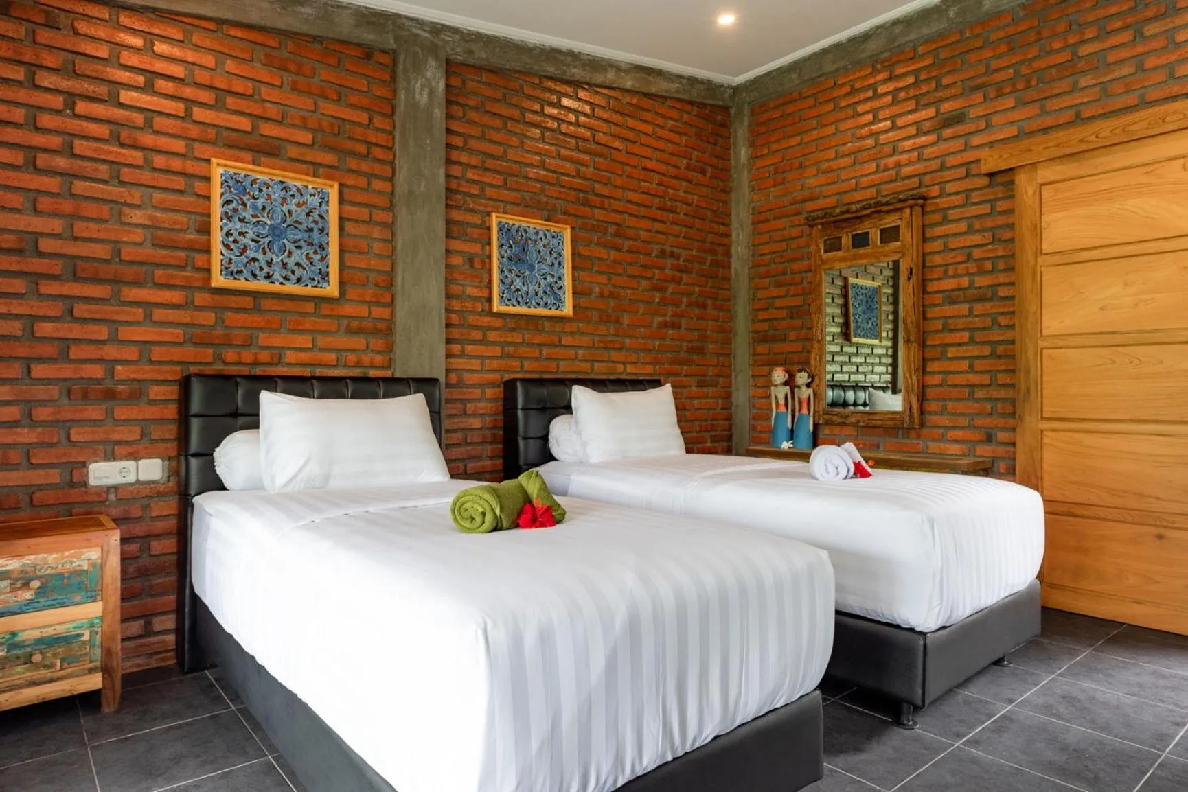 Bed in Alamanda Lovina Resort