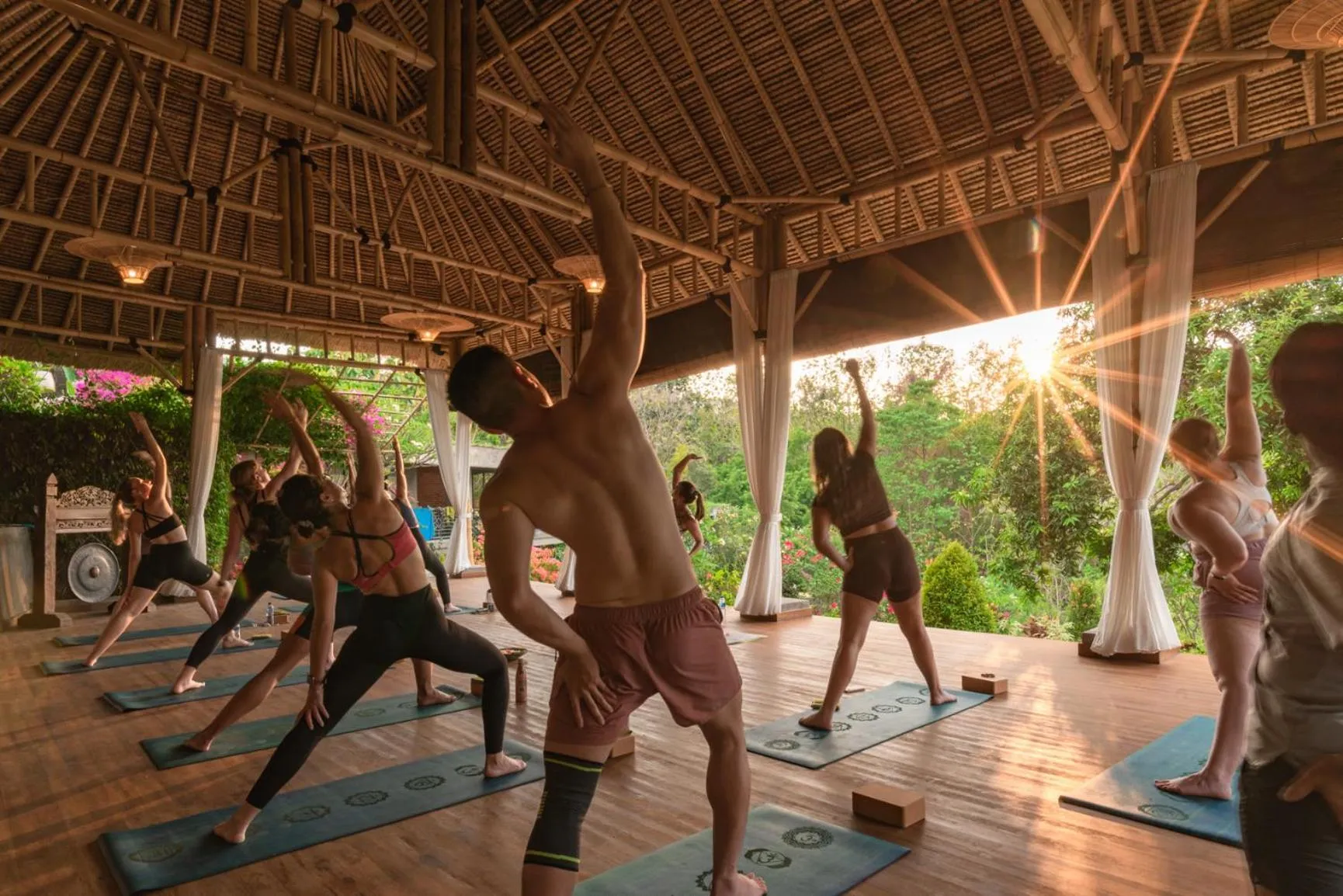 People in Alamanda Lovina Resort