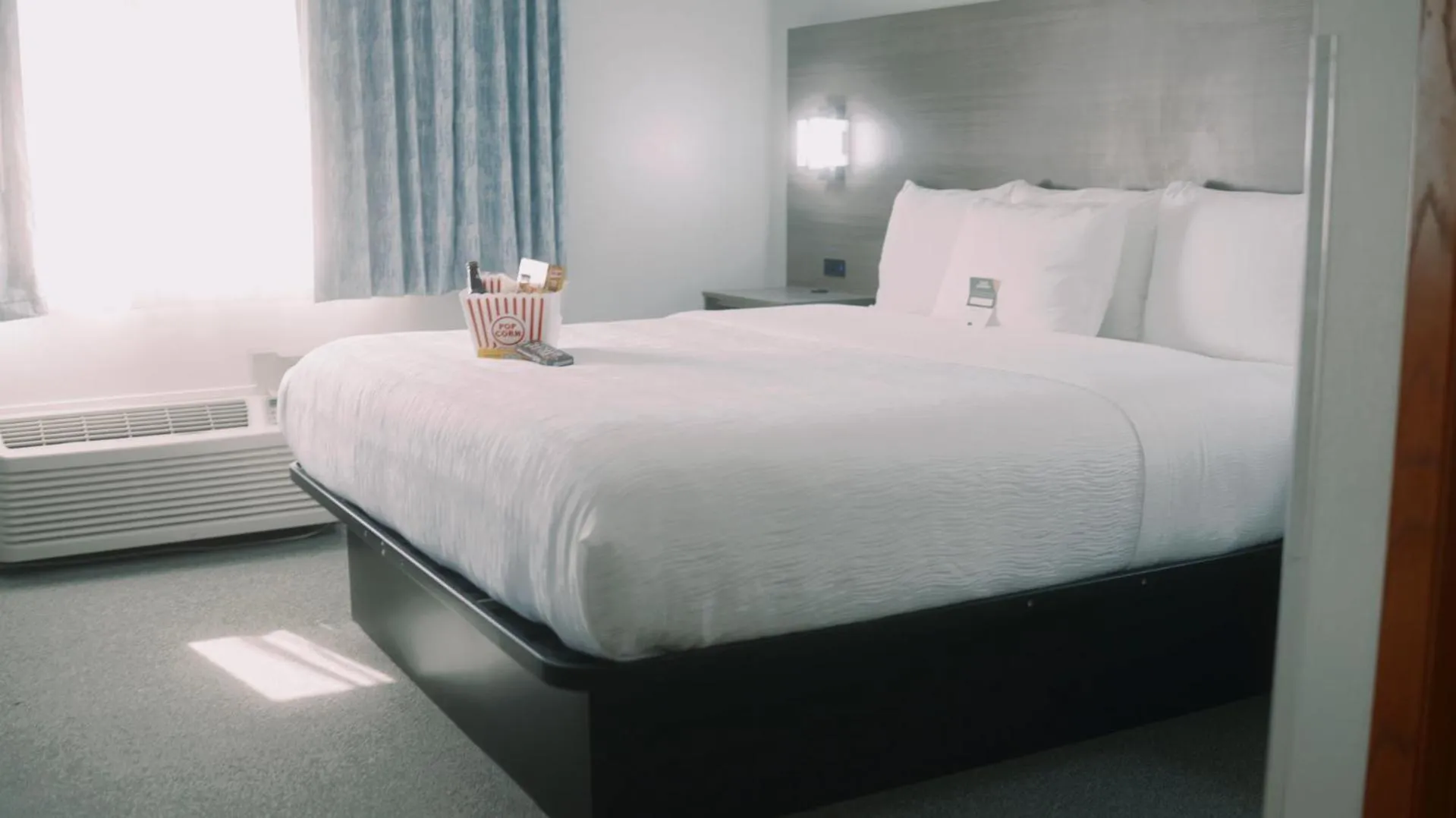 Bed in Hotel Pommier Chariton