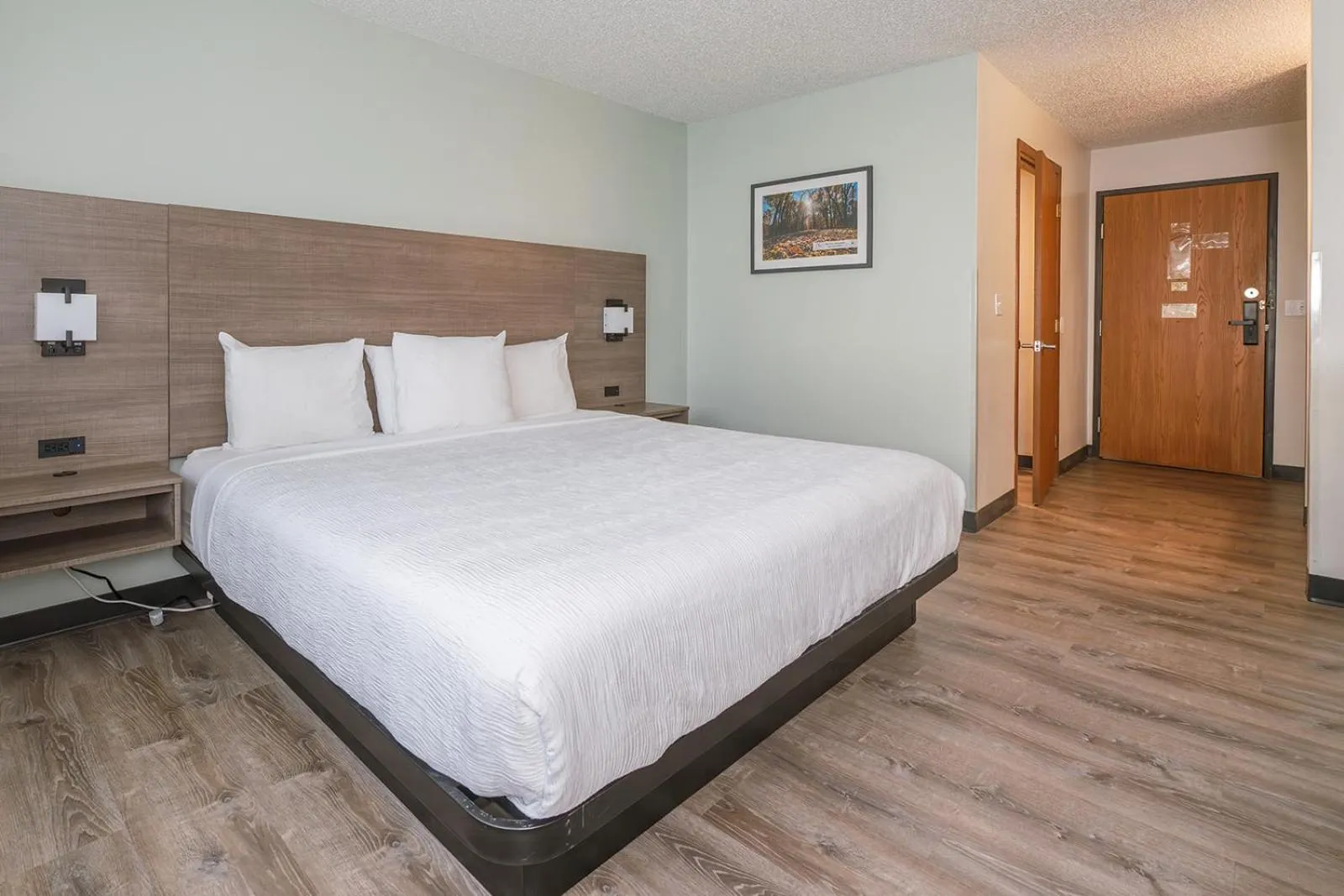 Photo of the whole room, Bed in Hotel Pommier Chariton