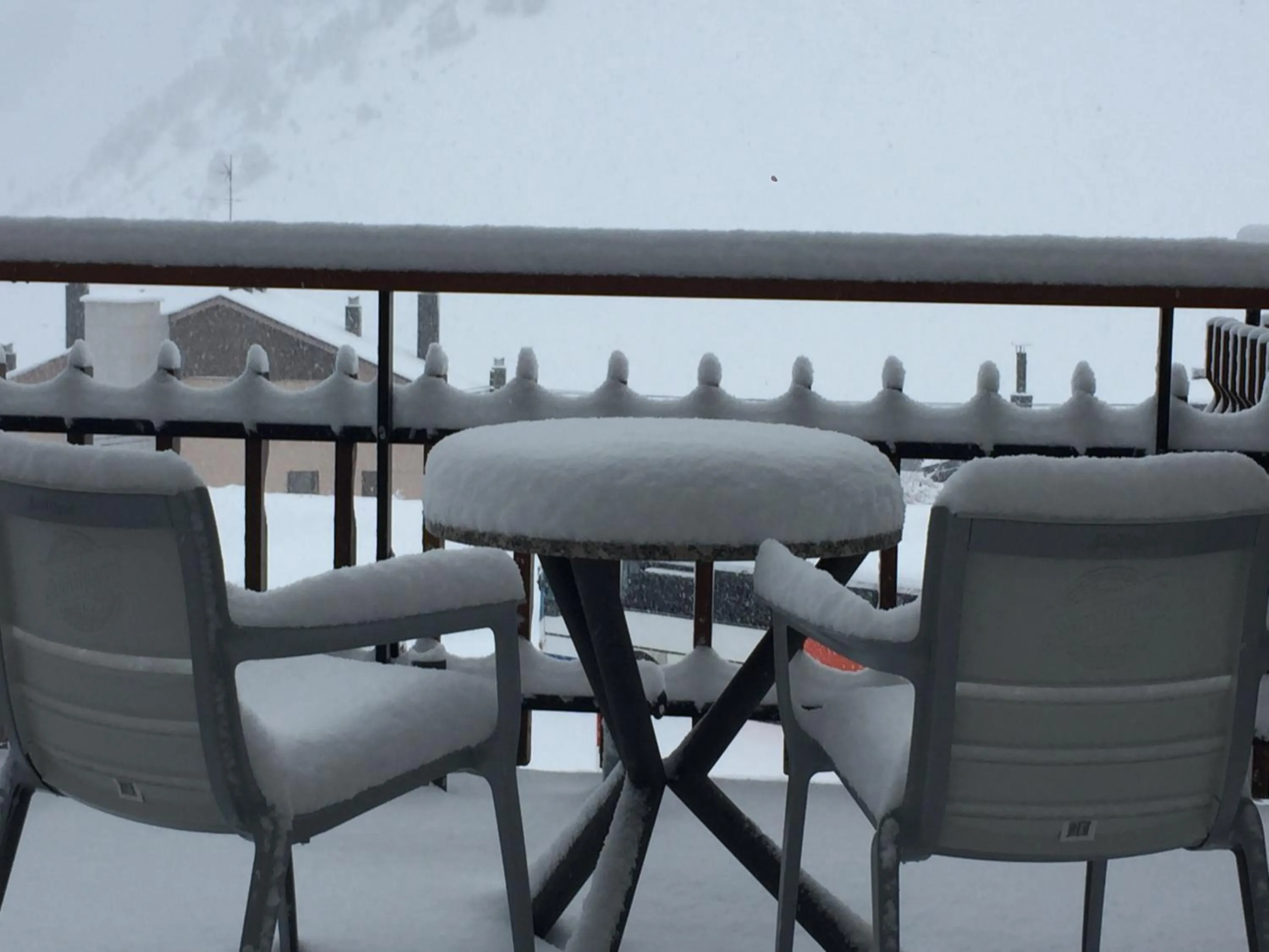 Balcony/Terrace in Hotel Edelweiss Candanchú