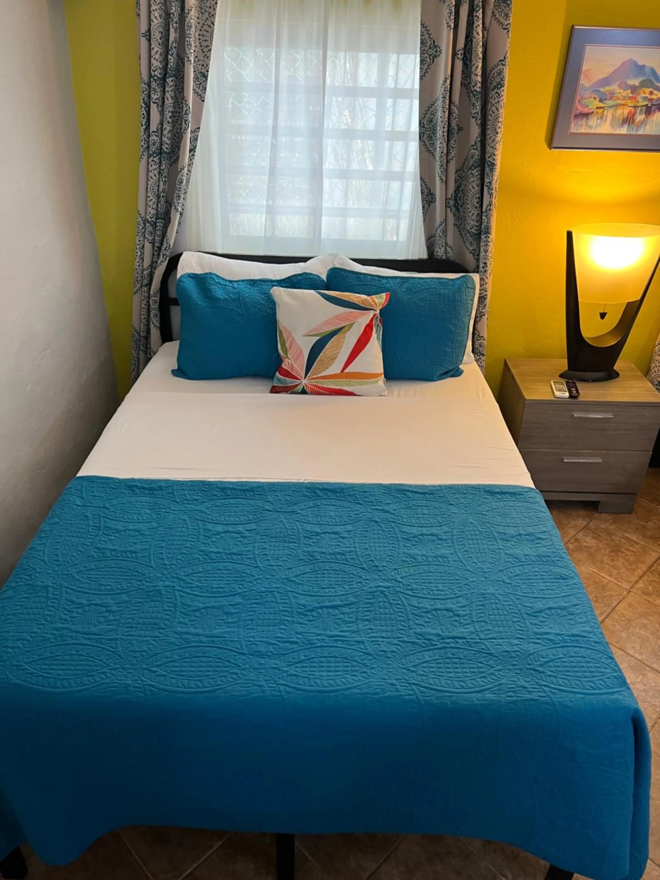 Bed in The Vieques Guesthouse