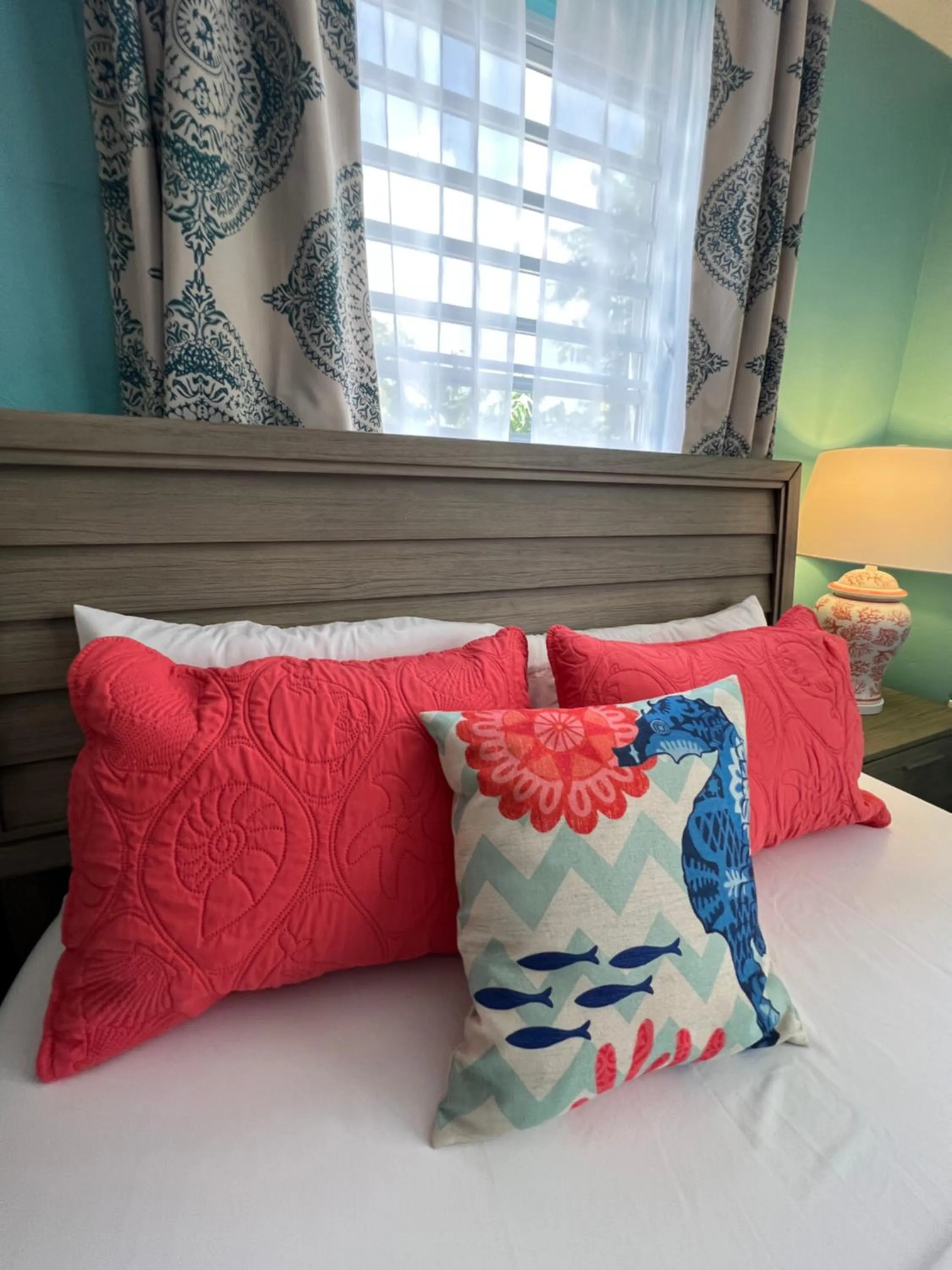 Bed in The Vieques Guesthouse