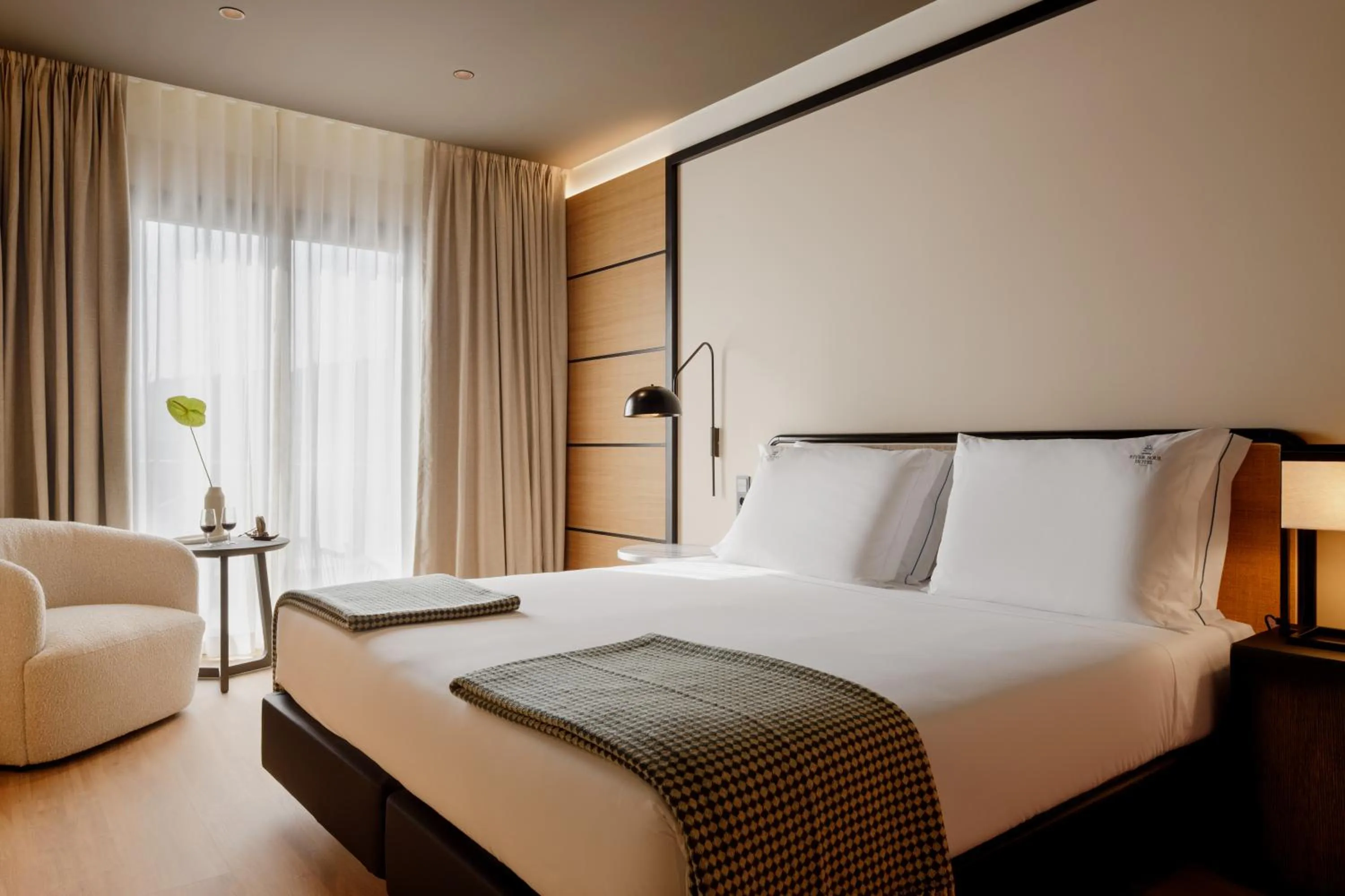 Bed in Porto River Soul Hotel