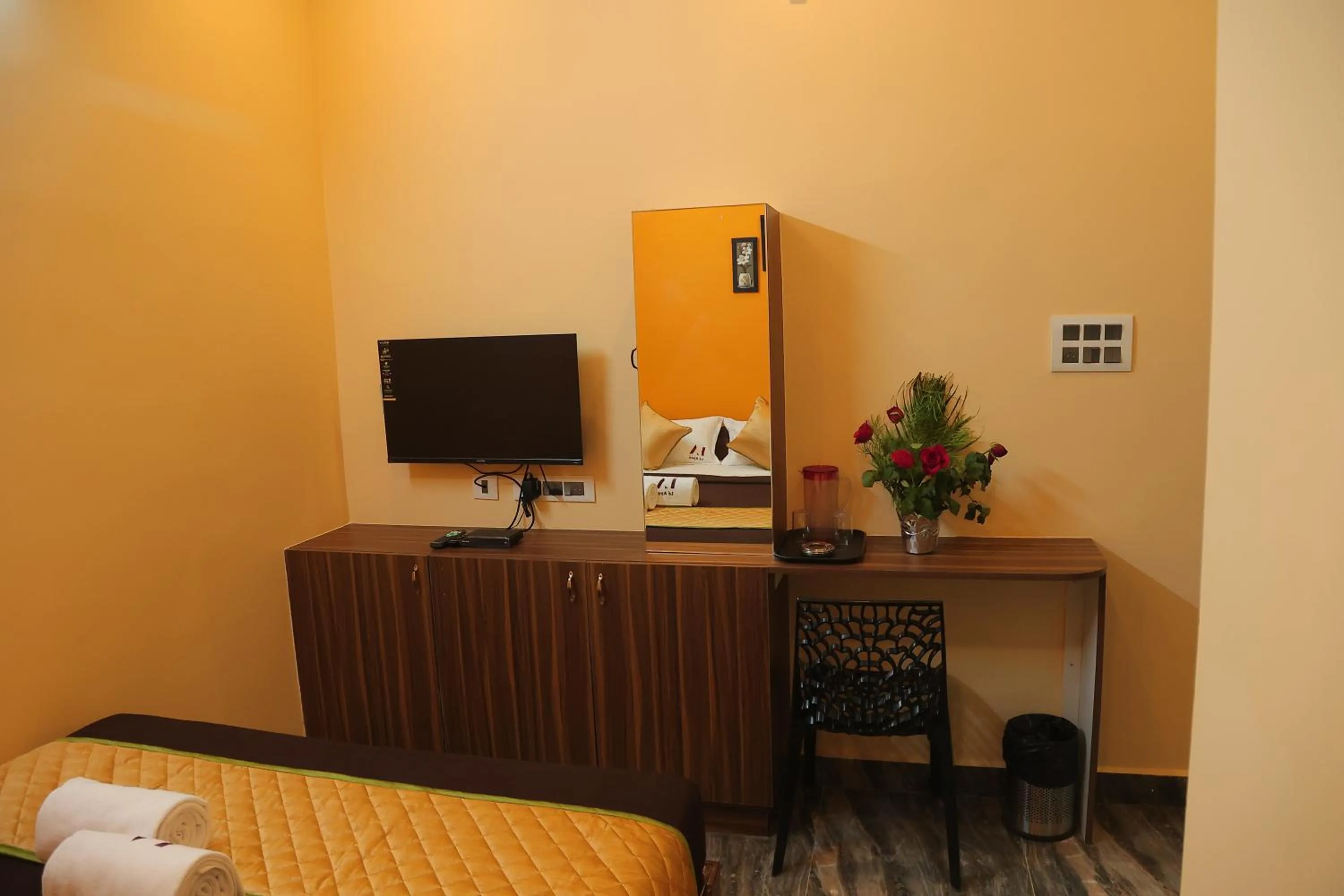 Bed in Le Apex Tharavaadu