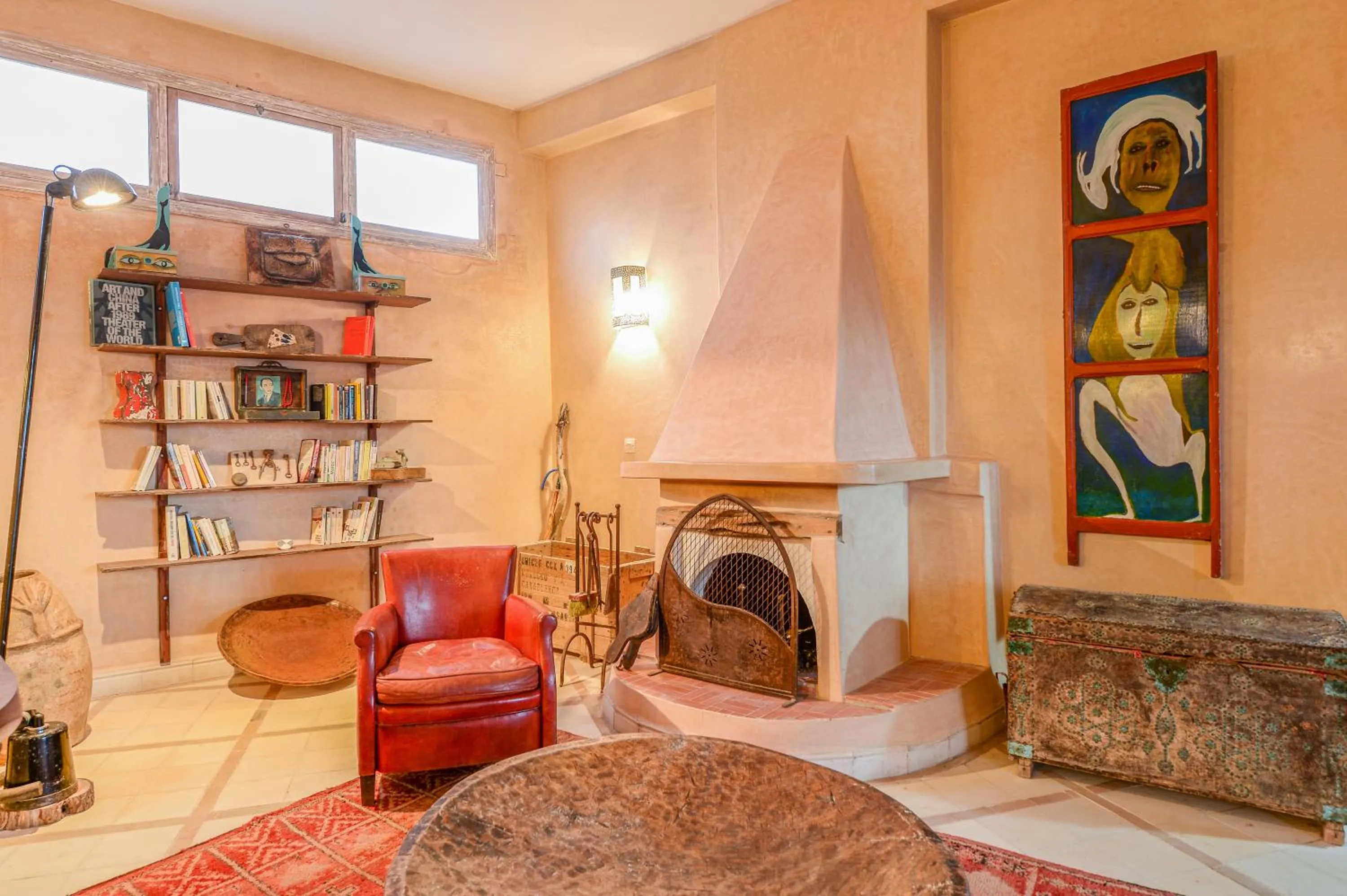 Library in Dar Cherazade & spa