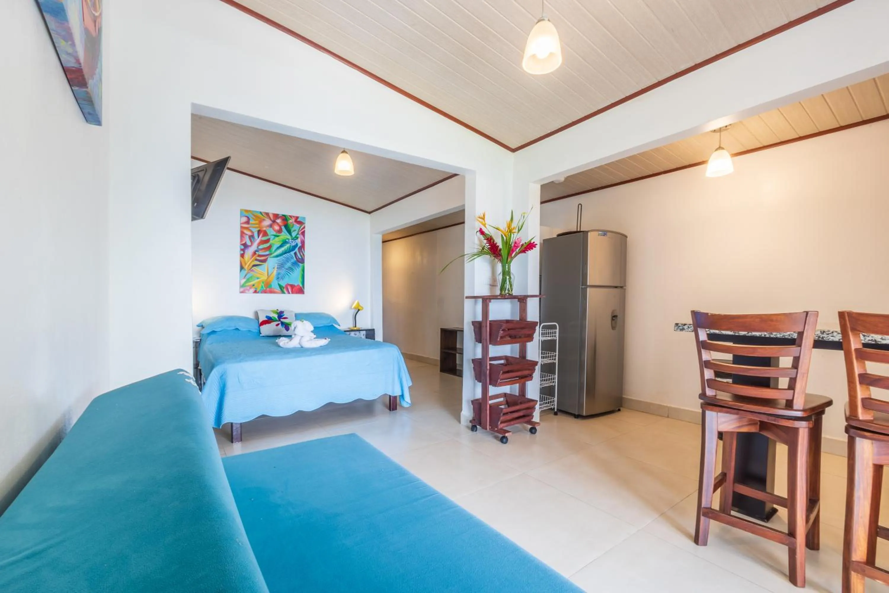 Bed in Hotel Villas de la Selva