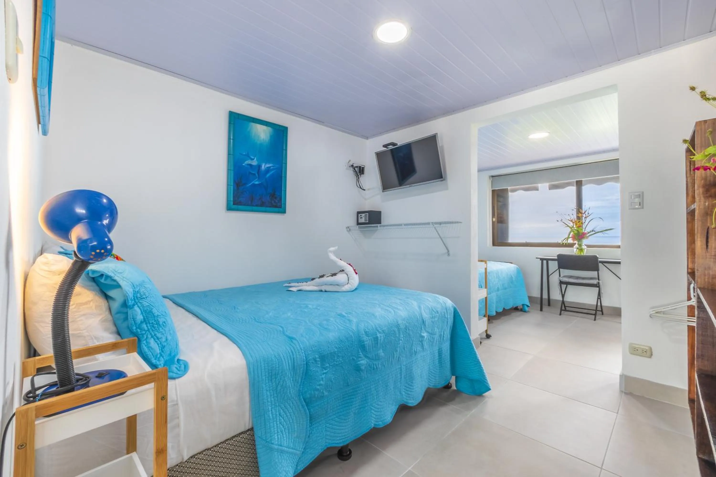 Bed in Hotel Villas de la Selva