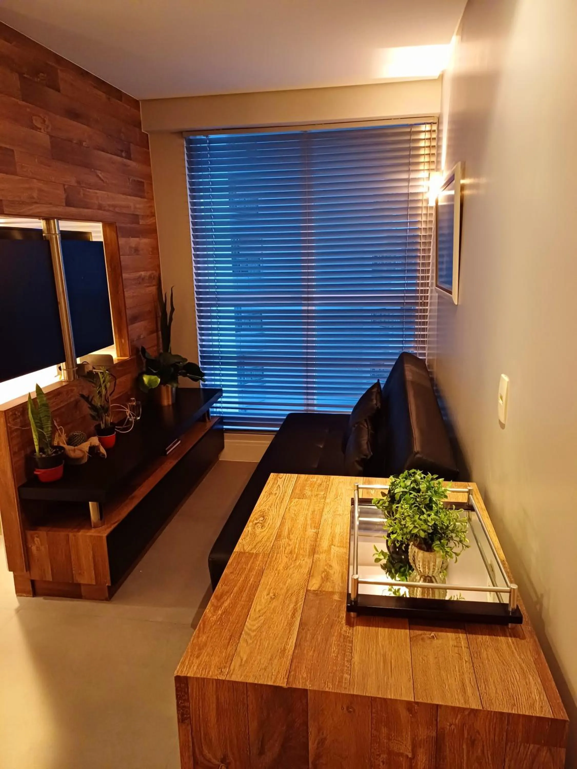 Living room in Flat Brasília - Setor Hoteleiro Norte