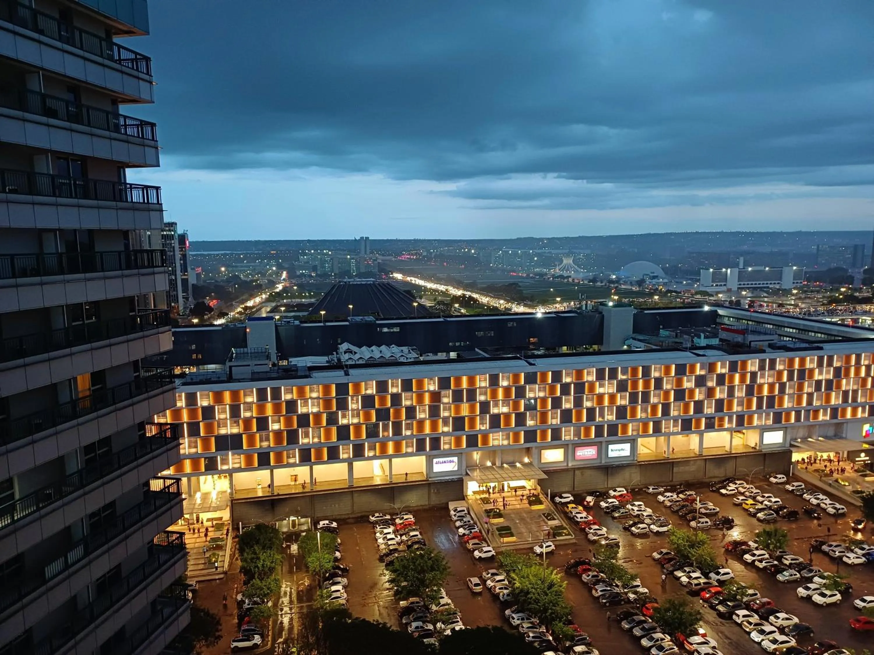 City view in Flat Brasília - Setor Hoteleiro Norte