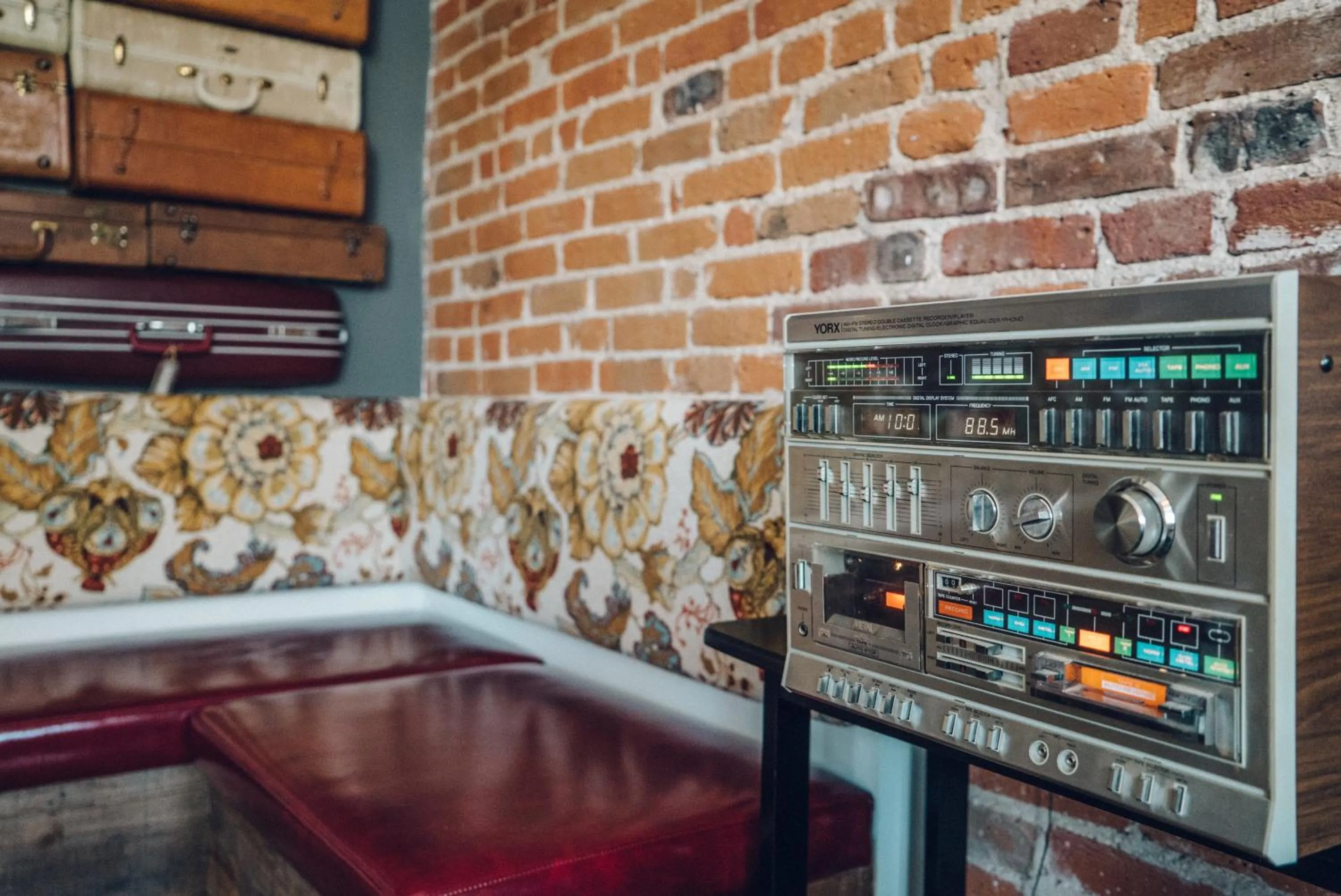 Decorative detail in Hostel Fish