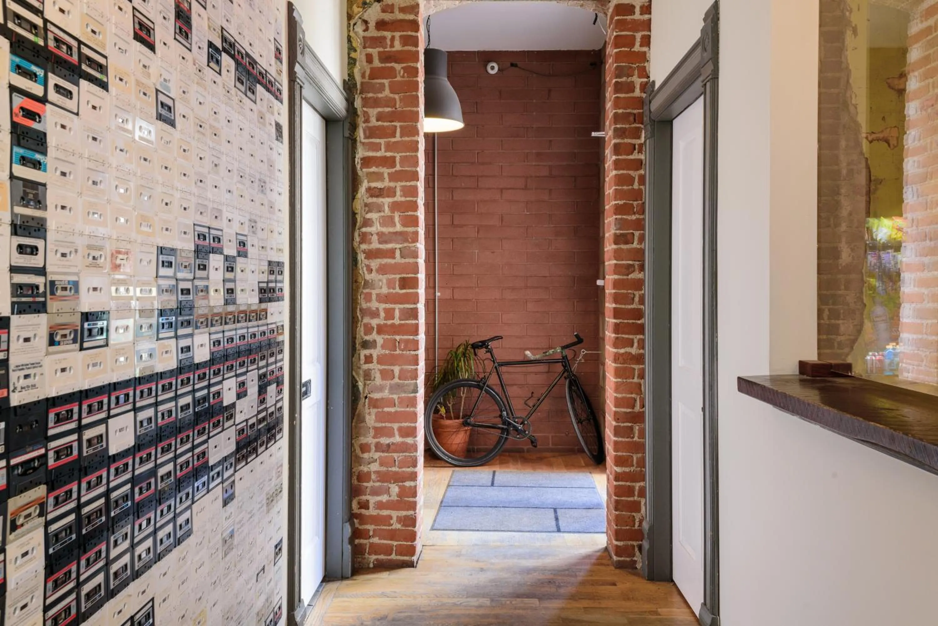 Property building in Hostel Fish