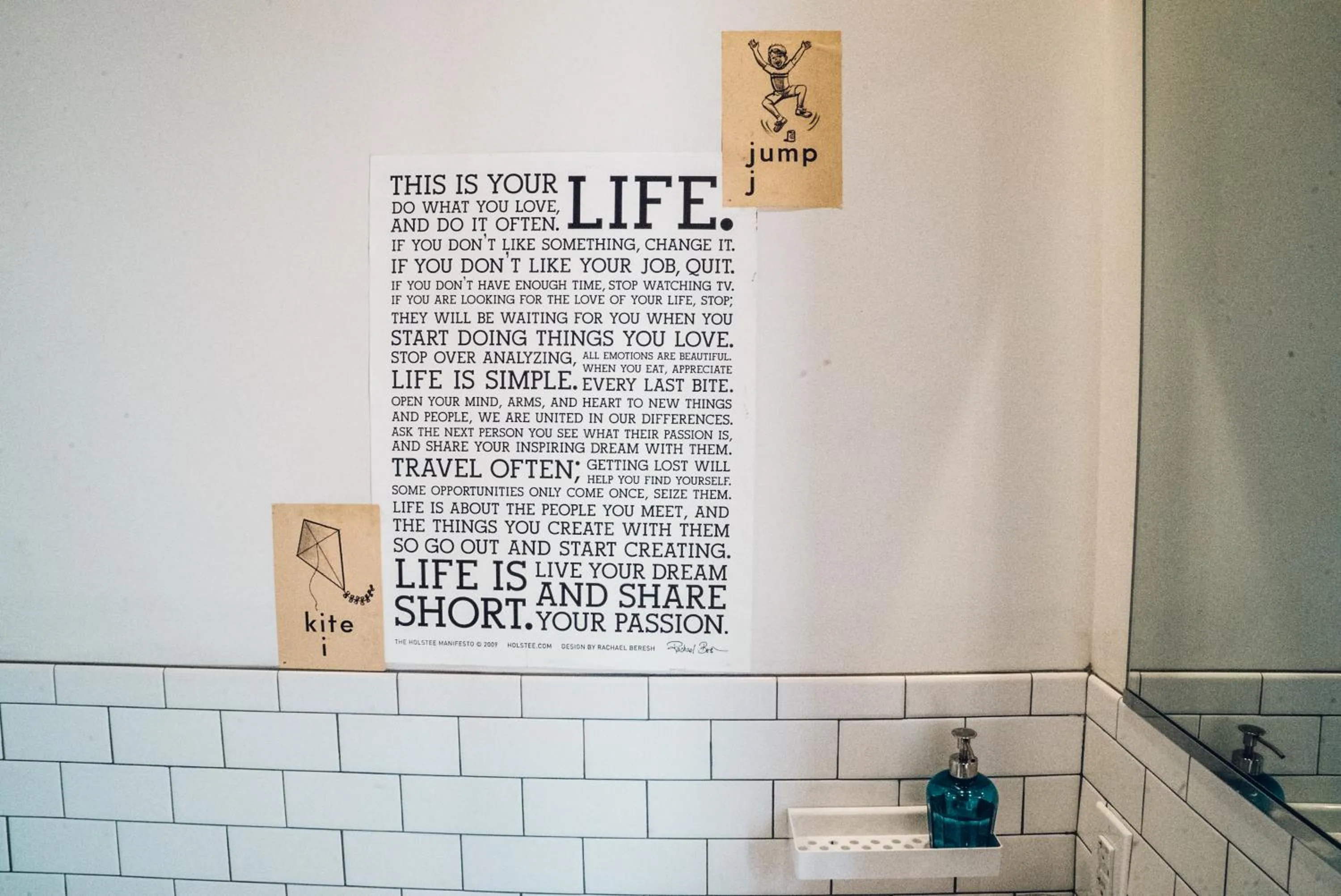 Decorative detail in Hostel Fish