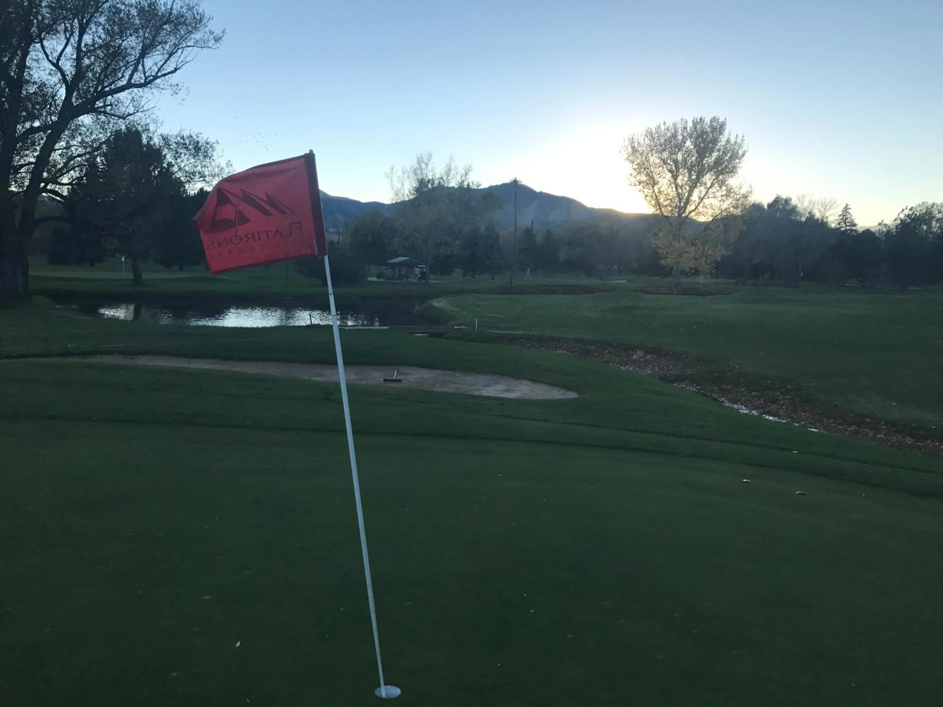 Golfcourse in Hostel Fish