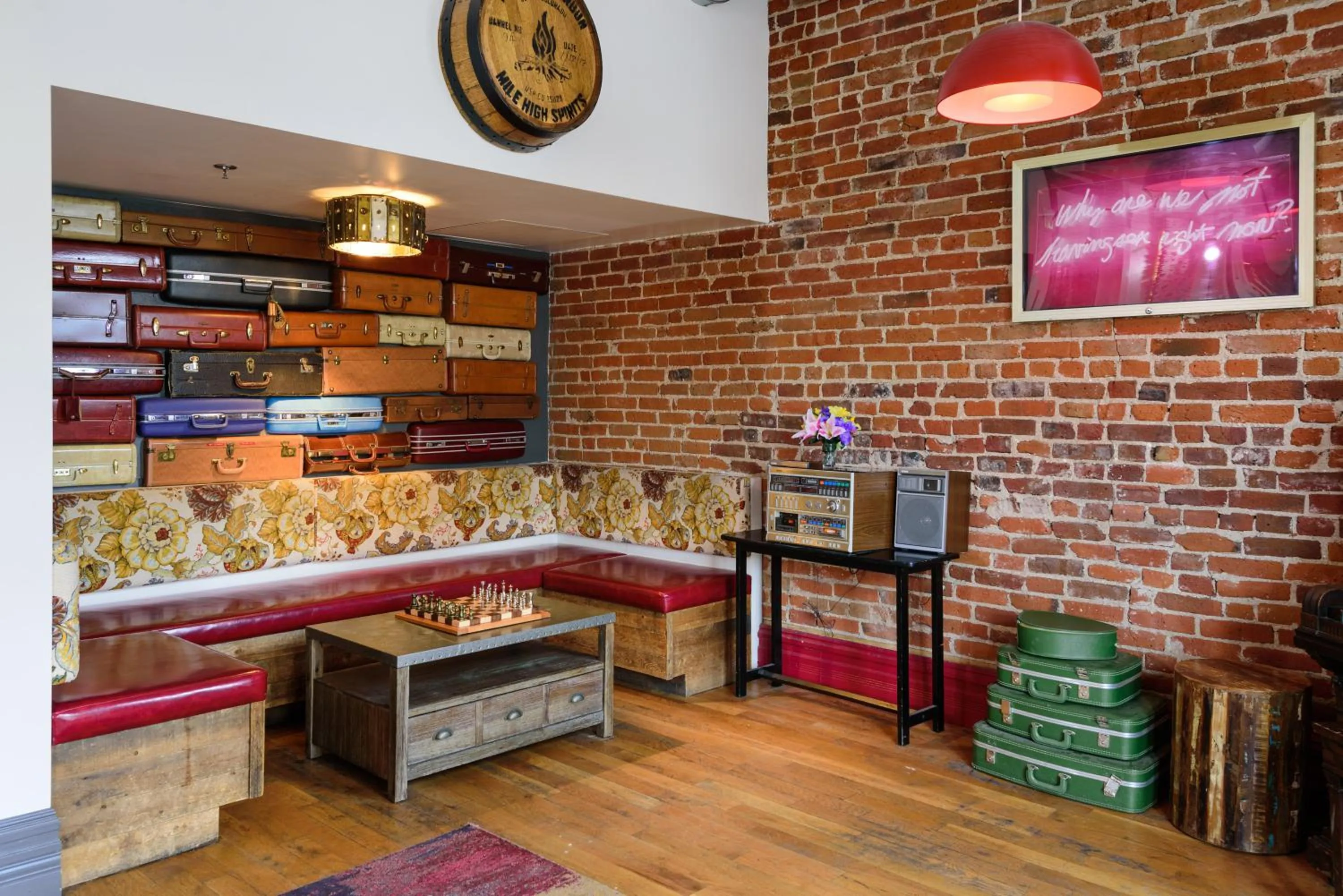 Lounge or bar in Hostel Fish