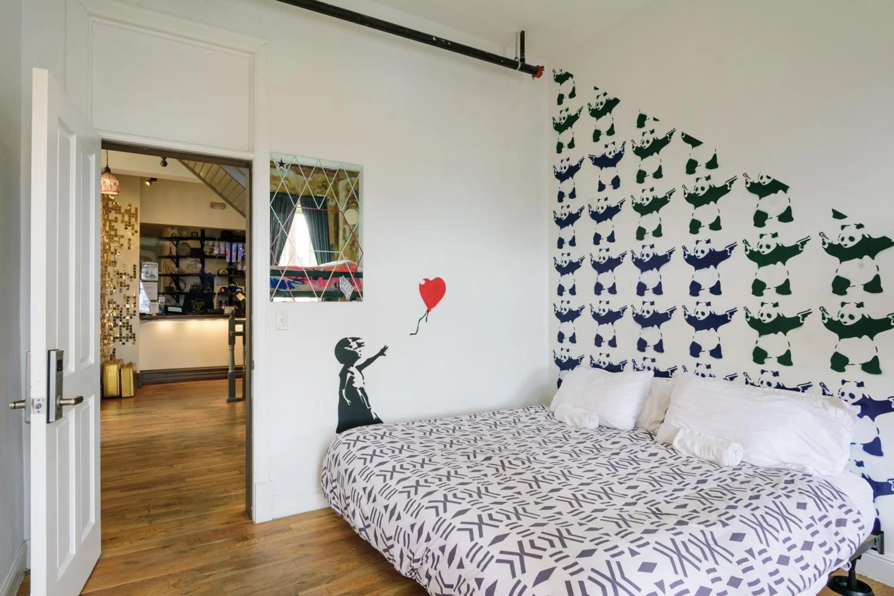 Bedroom, Bed in Hostel Fish