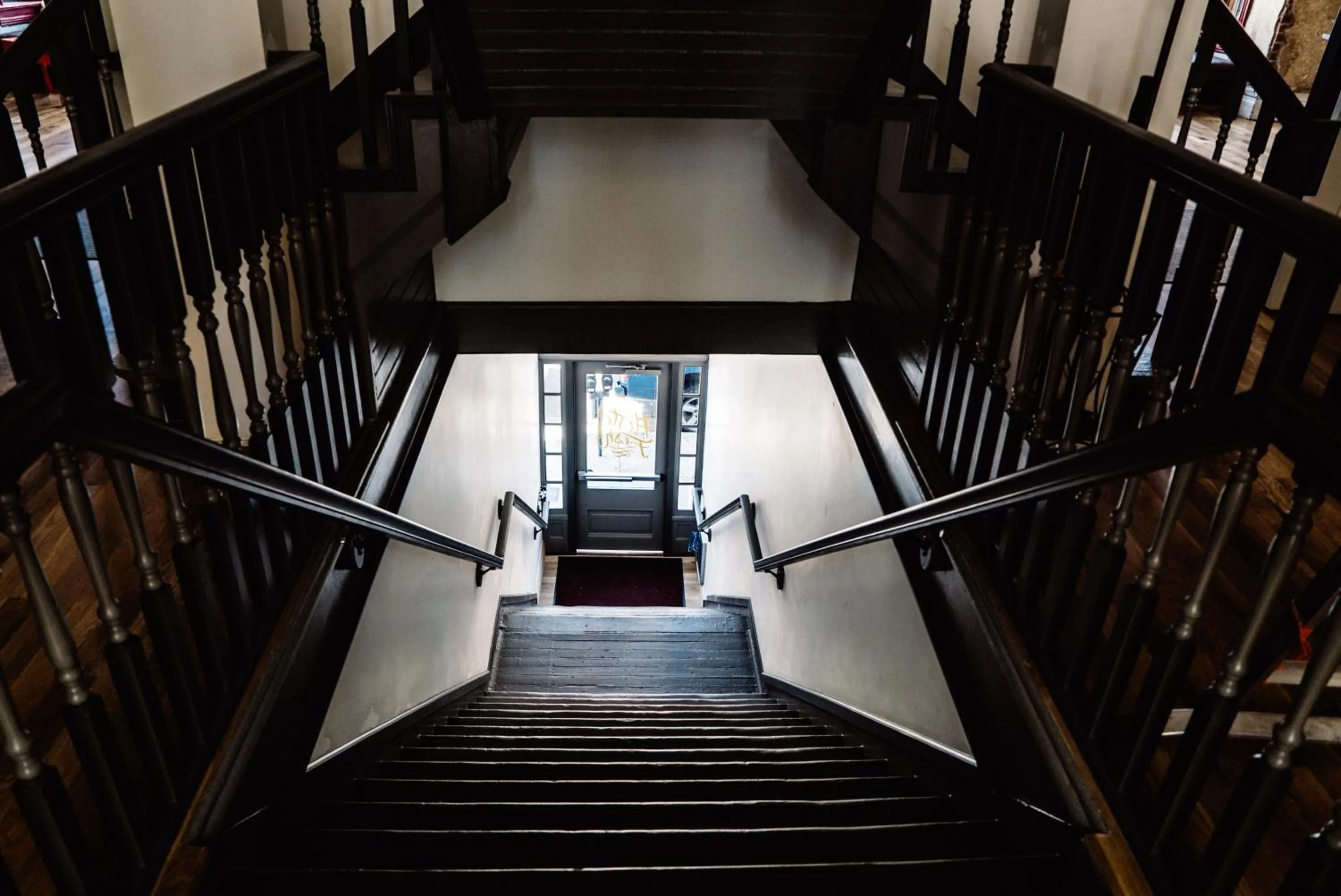 Decorative detail in Hostel Fish