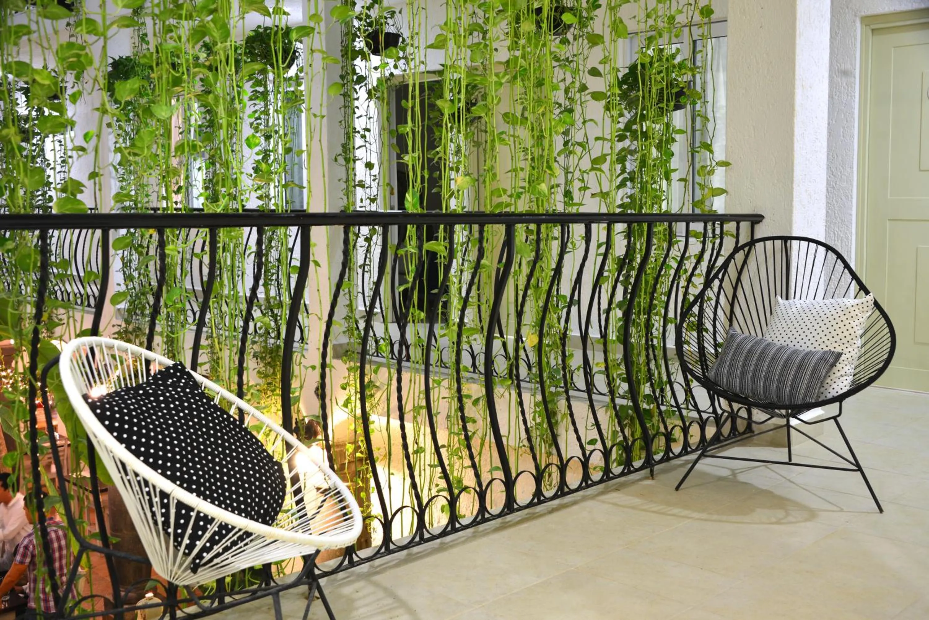 Balcony/Terrace in Unic Design Hotel & Restaurant- 5th Avenue