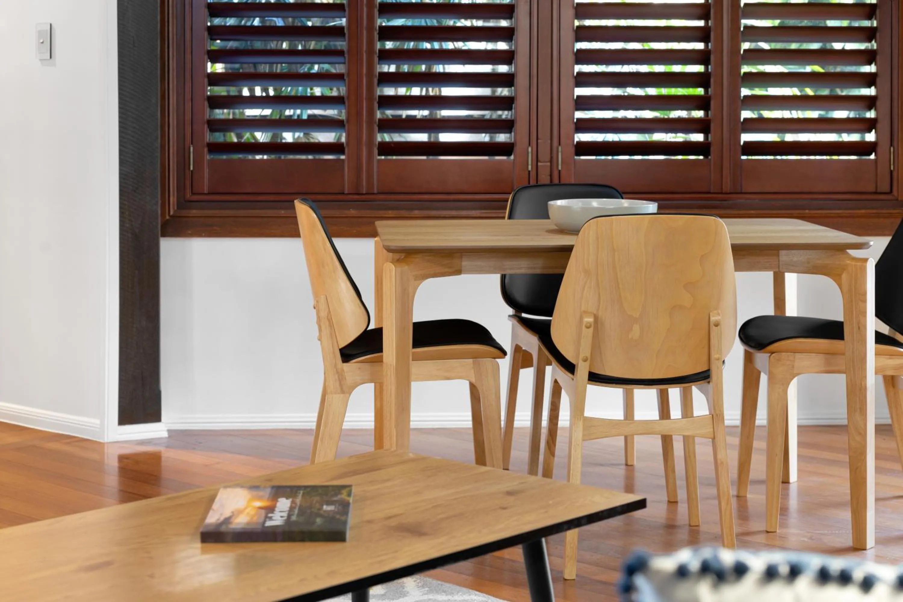 Dining area in Jandar Retreat Maleny
