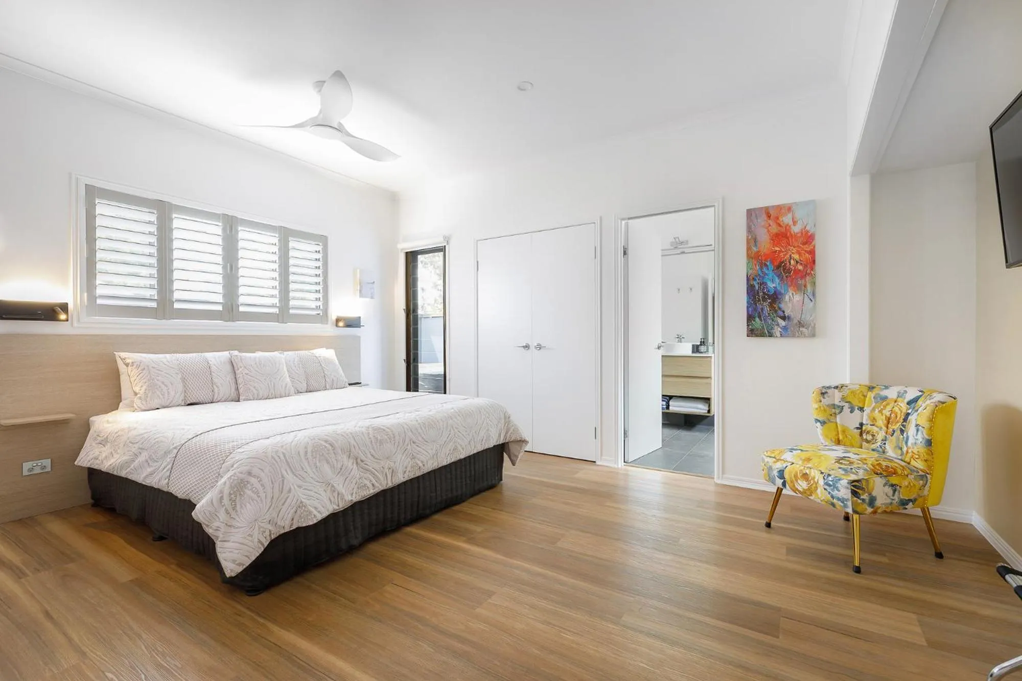 Bedroom, Bed in Jandar Retreat Maleny