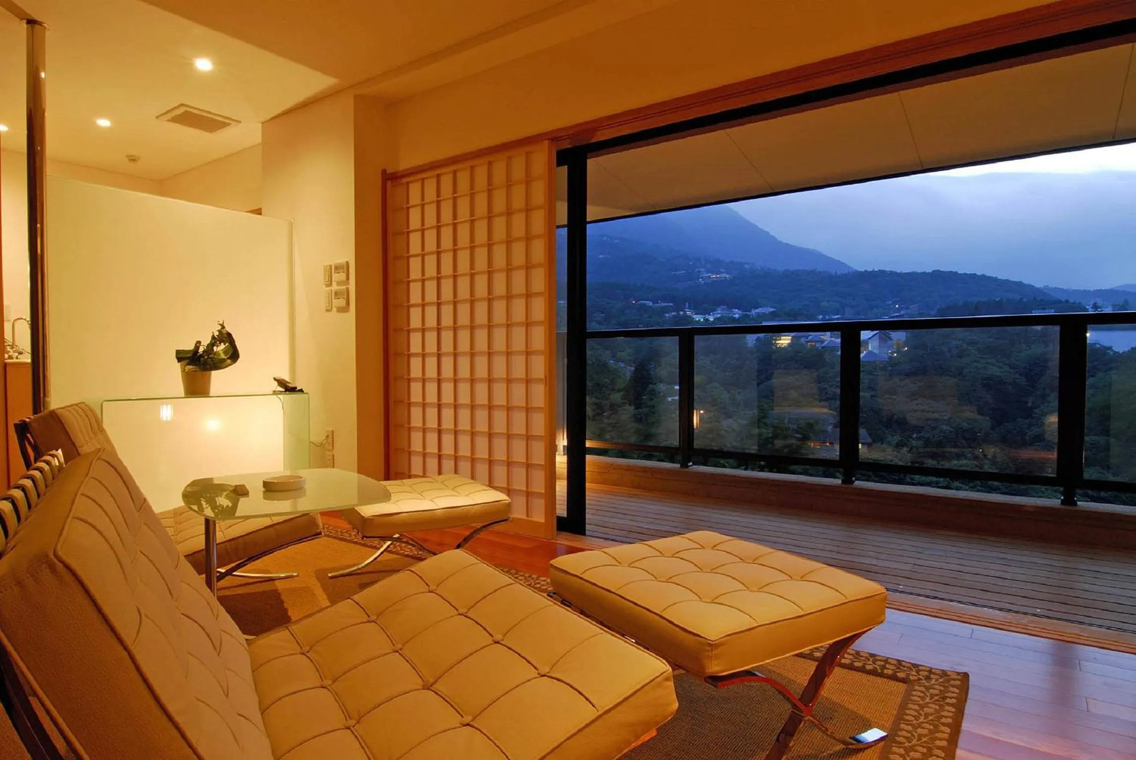 Balcony/Terrace in Hakone Tokinoshizuku