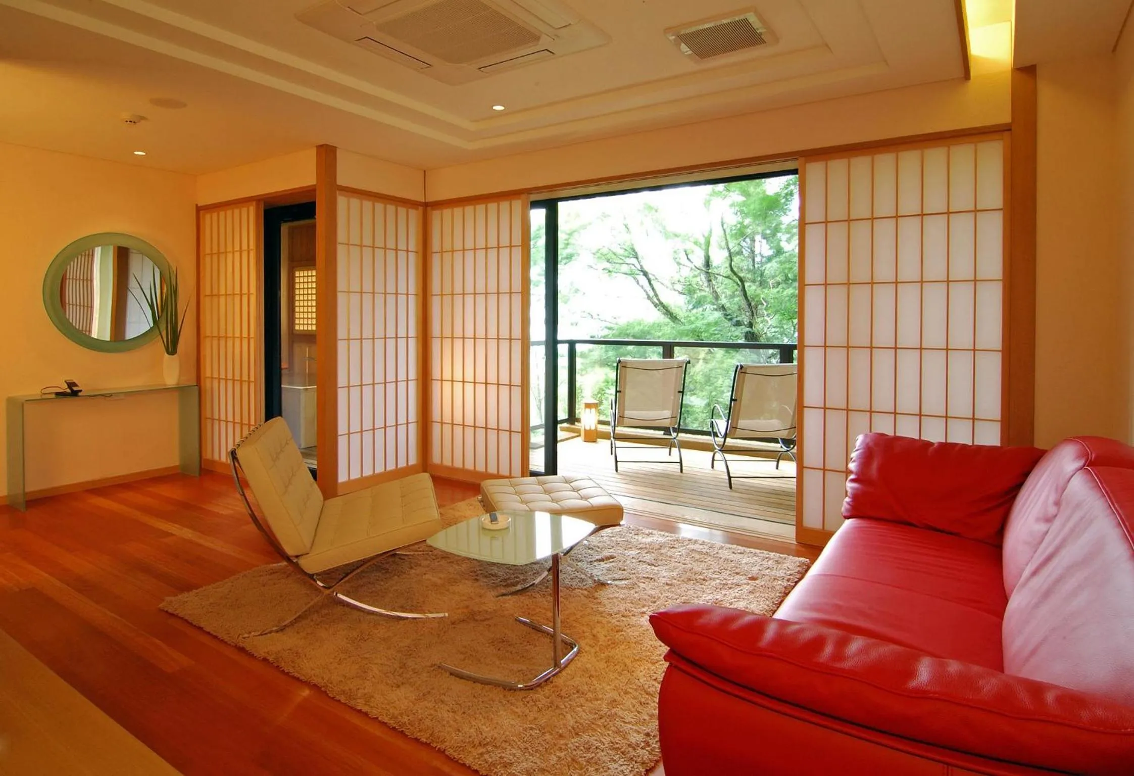 Photo of the whole room in Hakone Tokinoshizuku