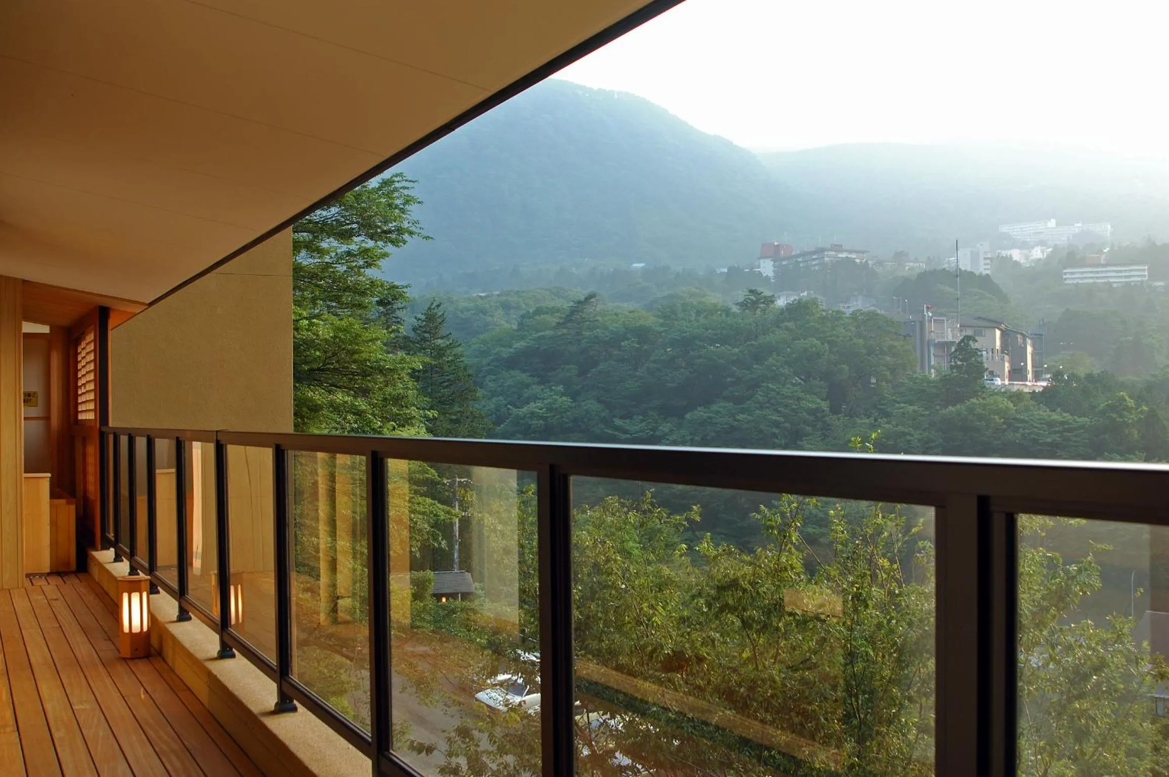 Balcony/Terrace in Hakone Tokinoshizuku