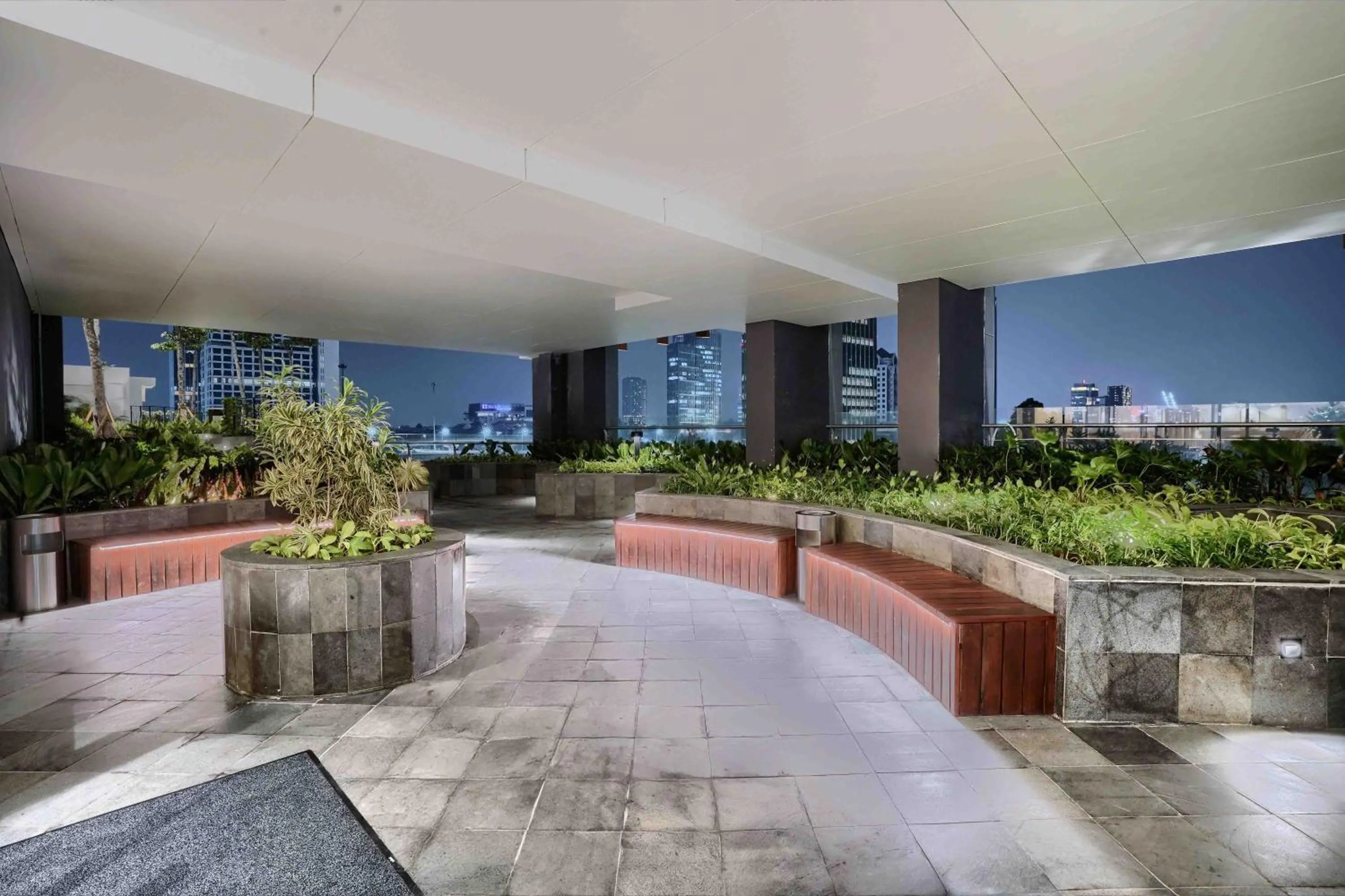 Garden in Citadines Antasari Jakarta