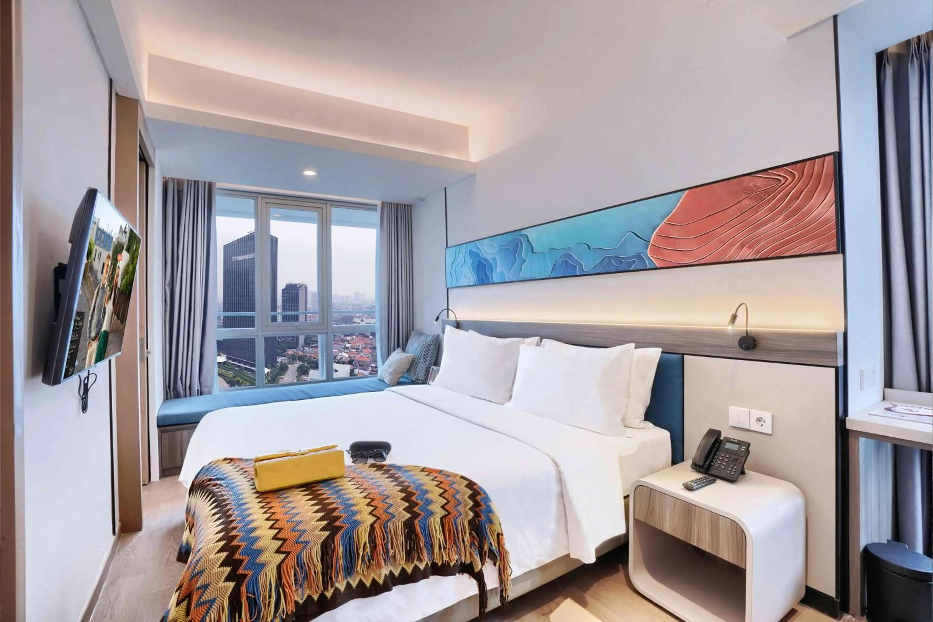 Bedroom, Bed in Citadines Antasari Jakarta