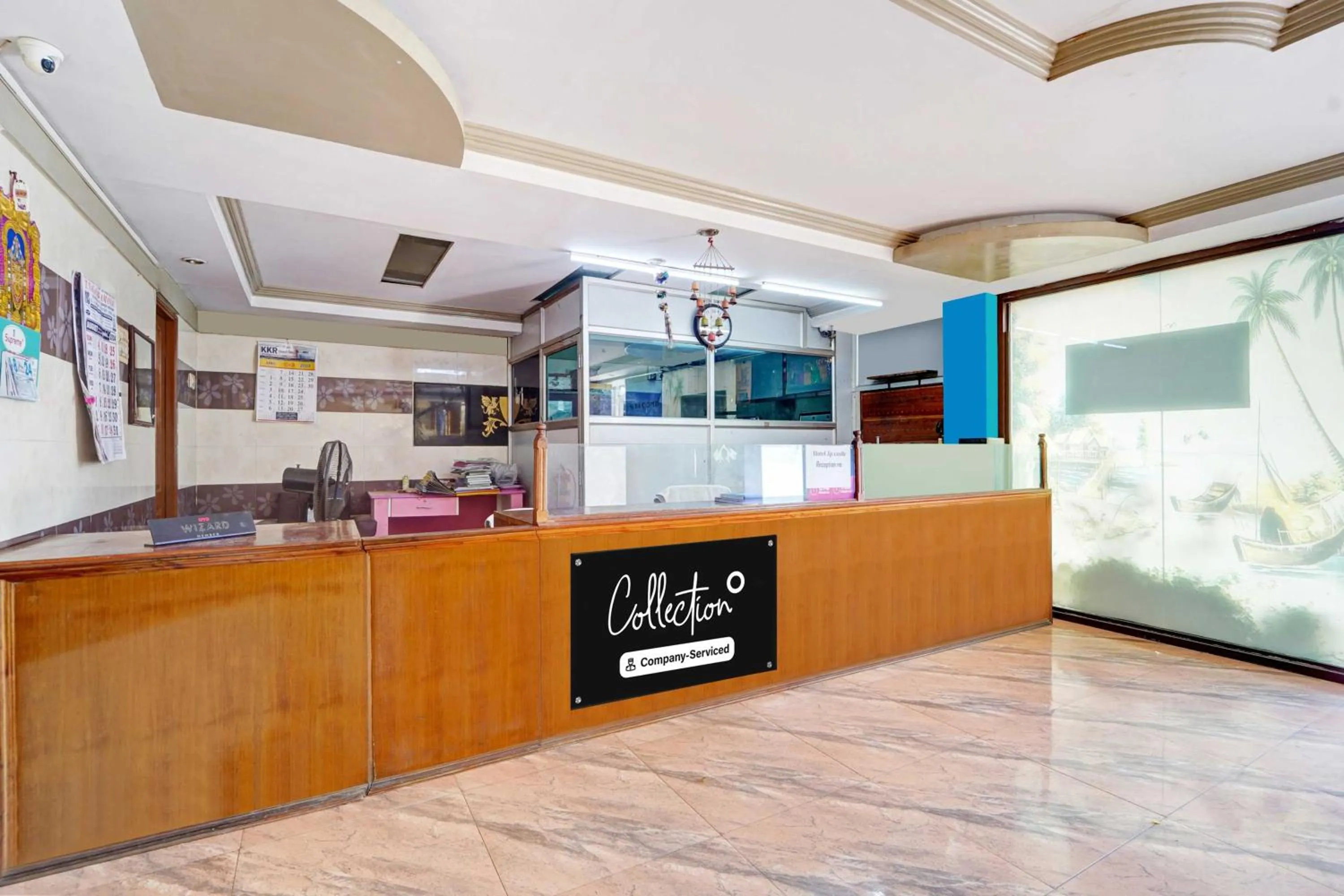 Lobby or reception in Collection O Central Railway Station Tiruppur