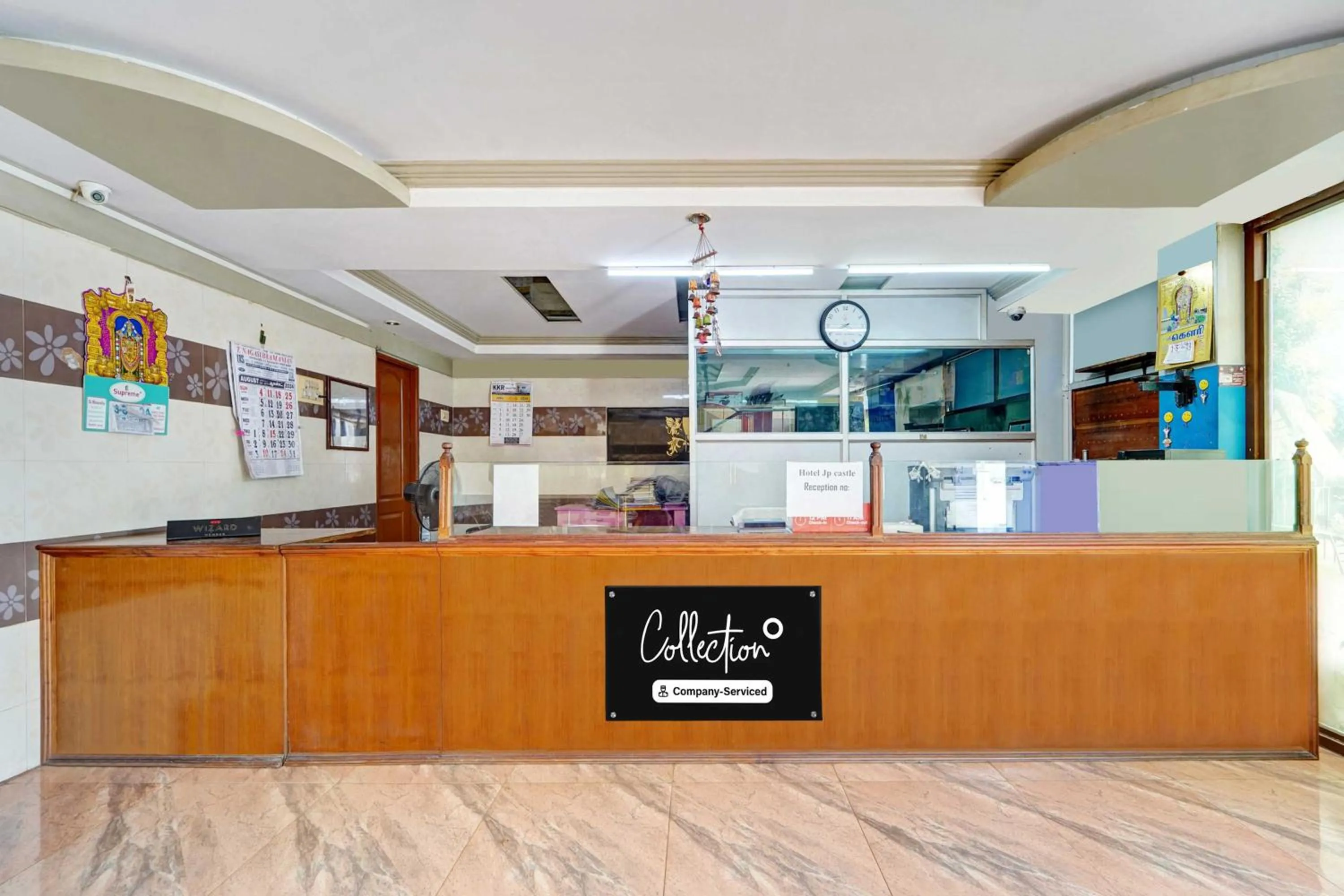 Lobby or reception in Collection O Central Railway Station Tiruppur